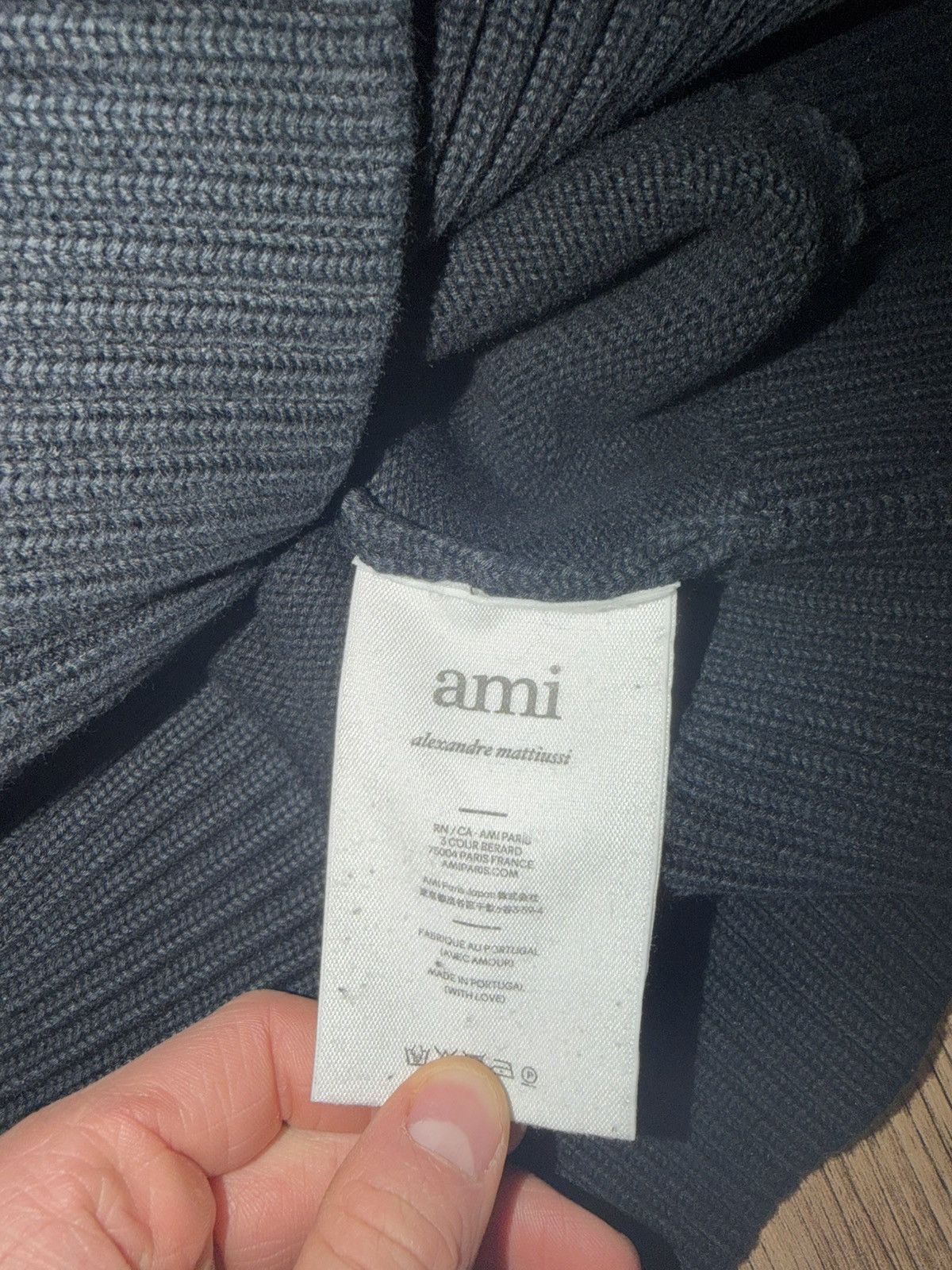 AMI AMI Paris black sweater Size US M / EU 48-50 / 2 - 7 Thumbnail