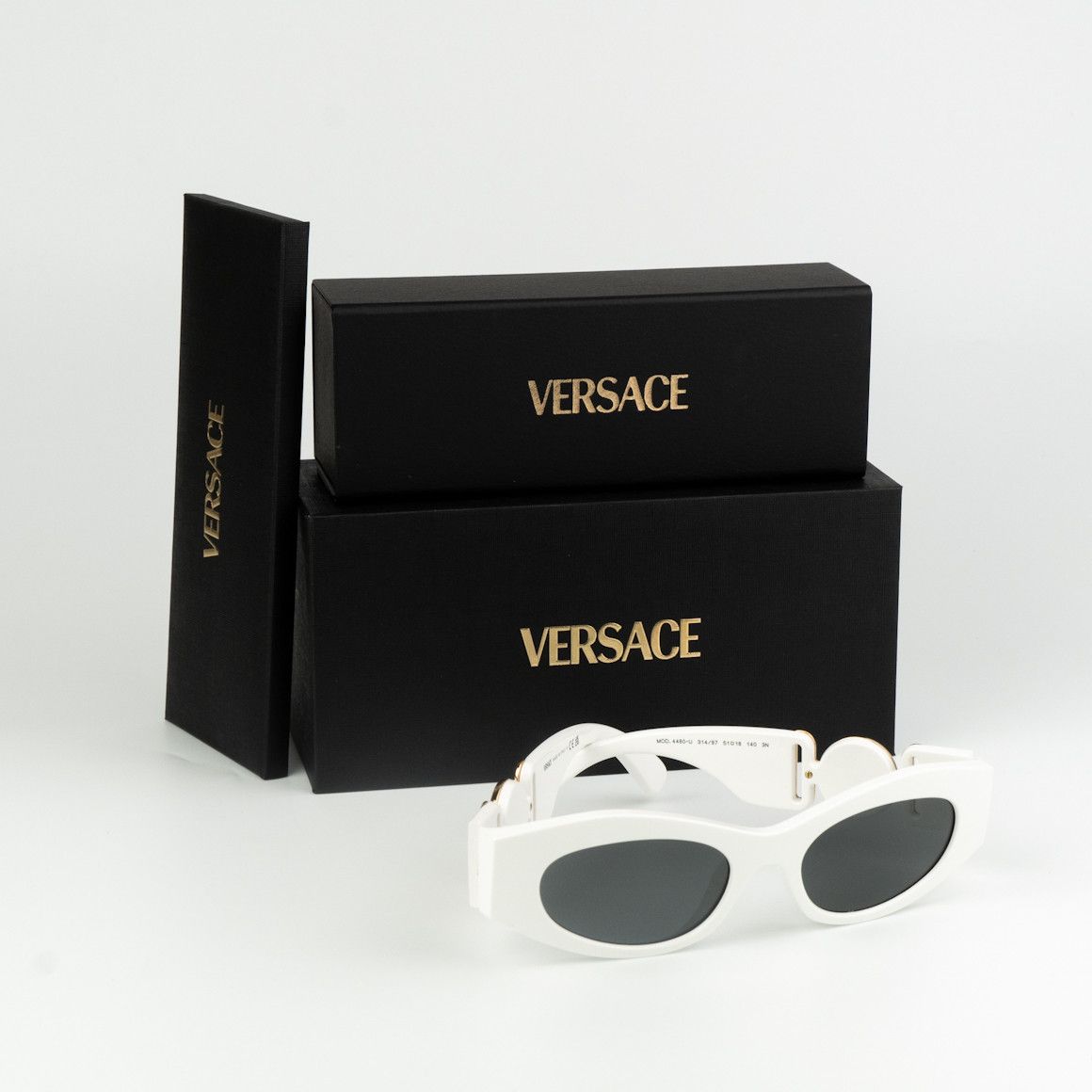 Versace NEW Versace VE4480U 314/87 Oval Unisex Sunglasses Size ONE SIZE - 12 Thumbnail
