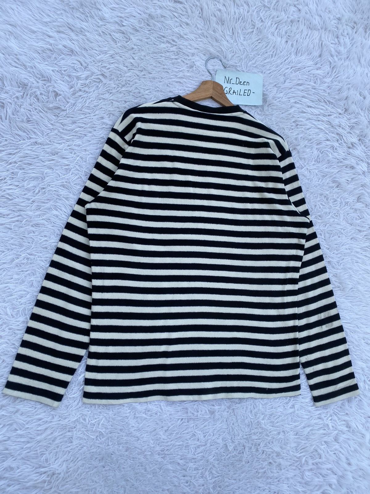 Andy Warhol × Uniqlo Rare Uniqlo x Andy Warhol Grunge Style Striped Long Sleeve Size US L / EU 52-54 / 3 - 14 Thumbnail