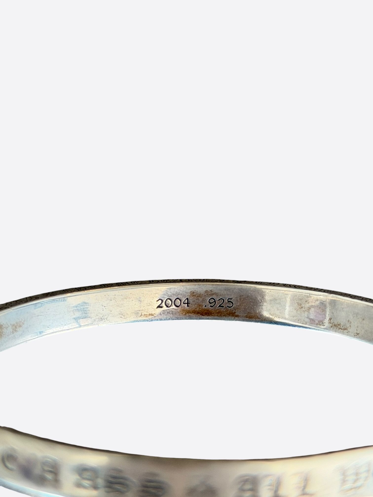 Chrome Hearts Chrome Hearts Silver Spacer Bangle Bracelet Size ONE SIZE - 4 Thumbnail