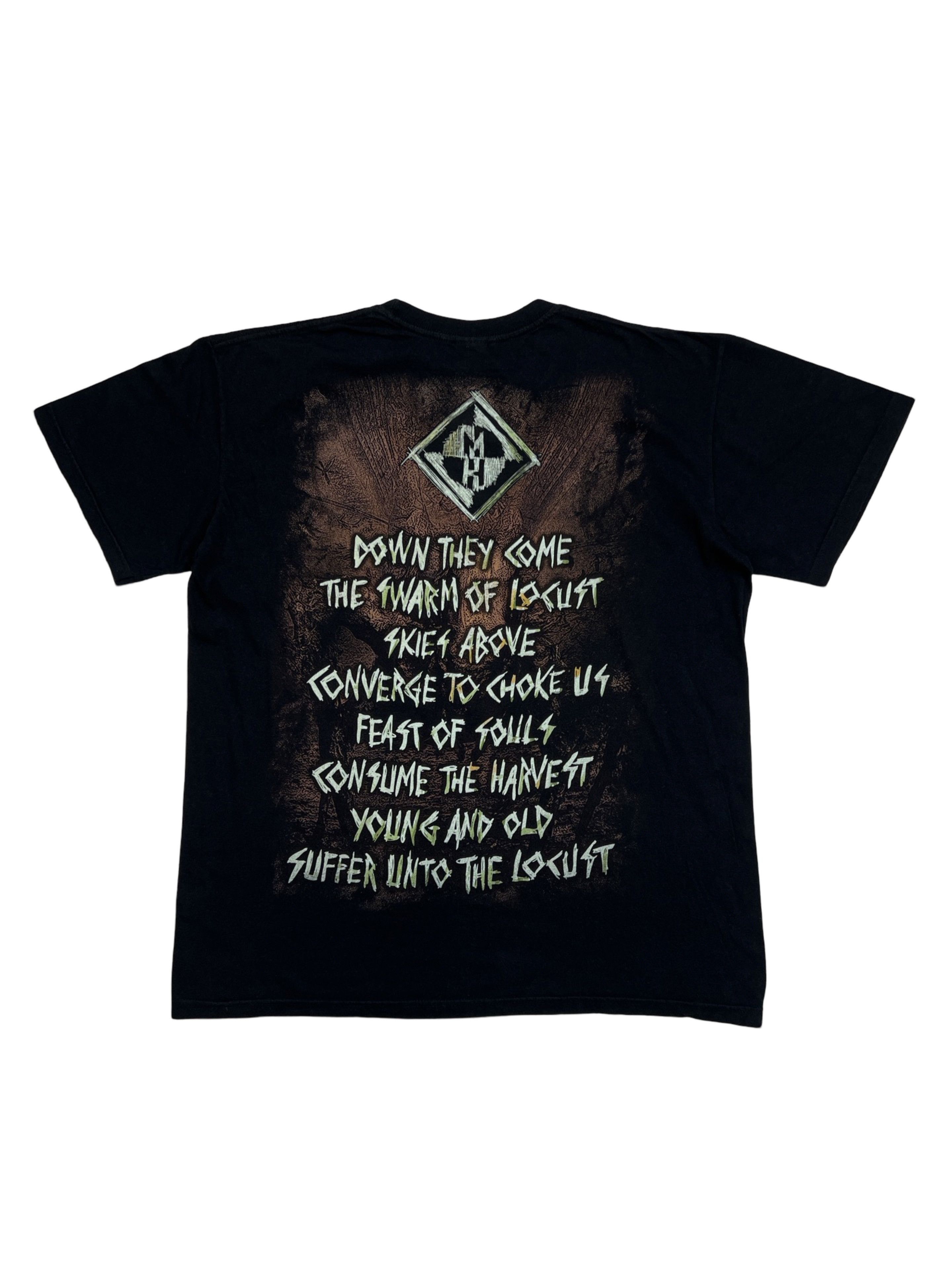 Band Tees 2012 Machine Head Into The Locust Both Side Printed Tee Size US M / EU 48-50 / 2 - 2 Thumbnail