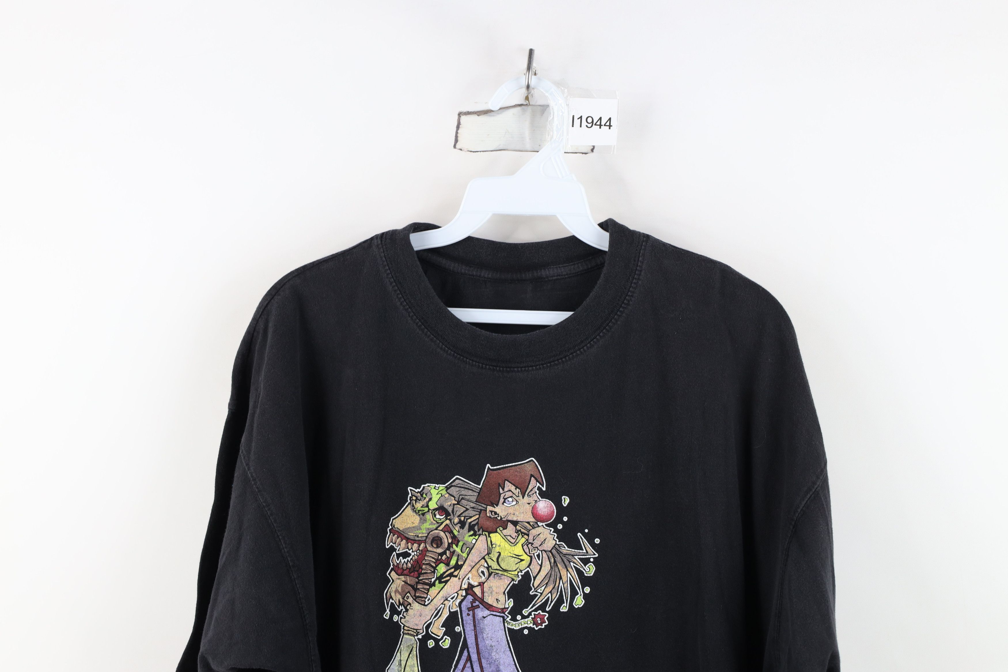 Vintage Vintage Club Comics Graffiti Hip Hop Short Sleeve T-Shirt Size US L / EU 52-54 / 3 - 2 Thumbnail