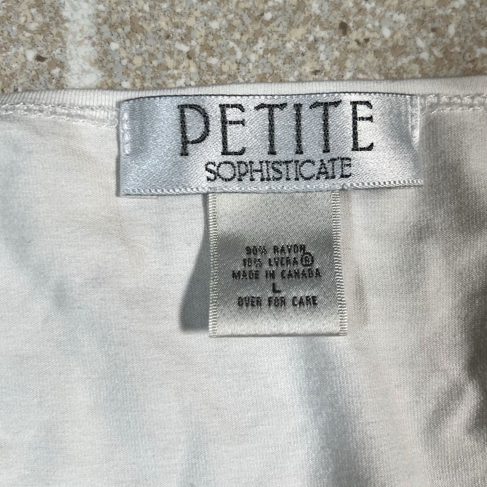 Vintage VINTAGE Women Blouse Top Blouse Size PL White Womens Petite Large Sophisticate Sophisticate Blouse Top Size PL White Womens Petite Large Size L / US 10 / IT 46 - 3 Thumbnail