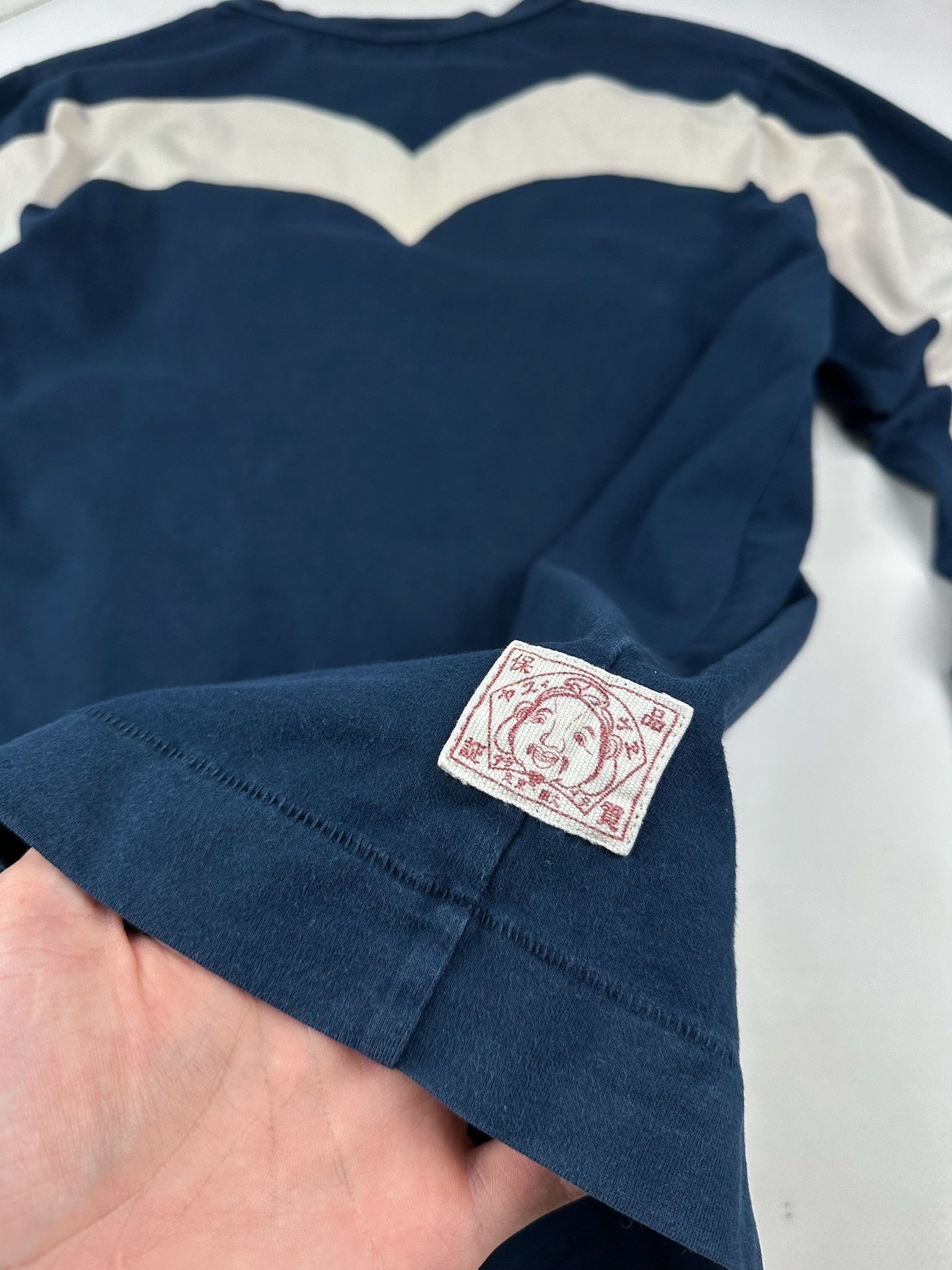 Evisu Vintage Evisu Longsleeve Big Logo Size M Size US M / EU 48-50 / 2 - 11 Thumbnail