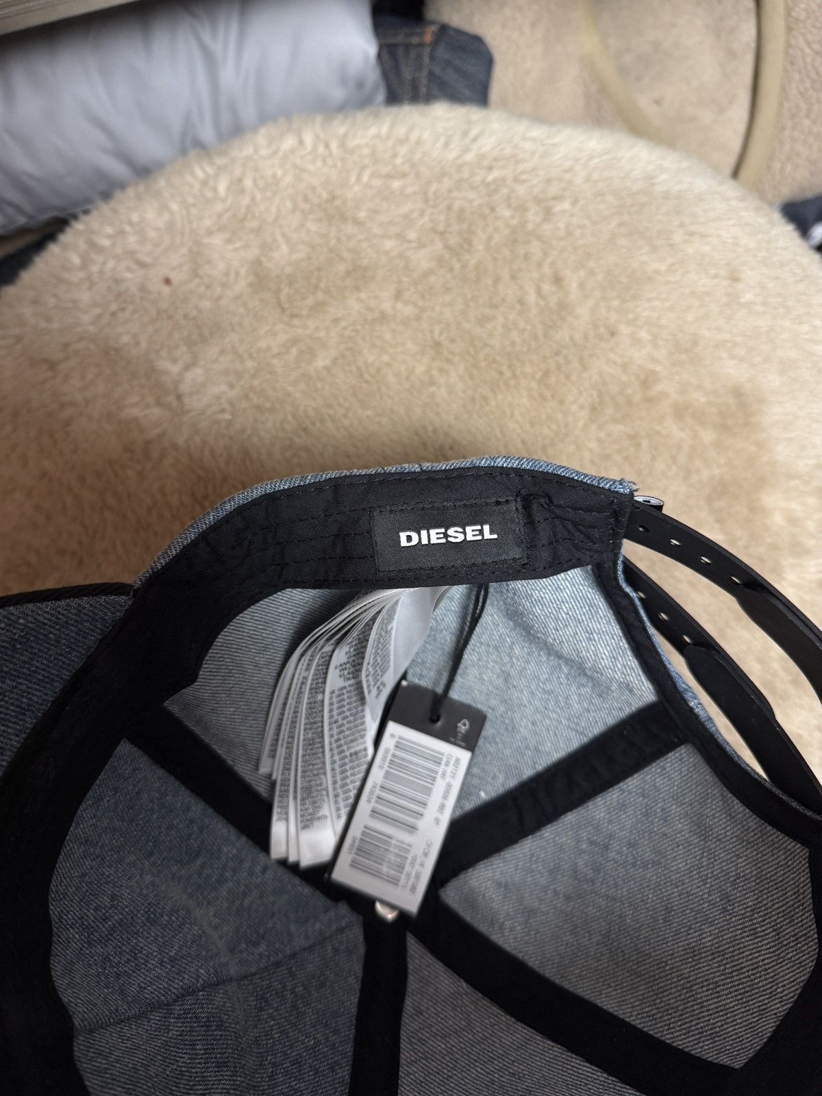 Diesel NWT!!! Diesel Only The Brave Multilogo Double Cap Size ONE SIZE - 8 Thumbnail