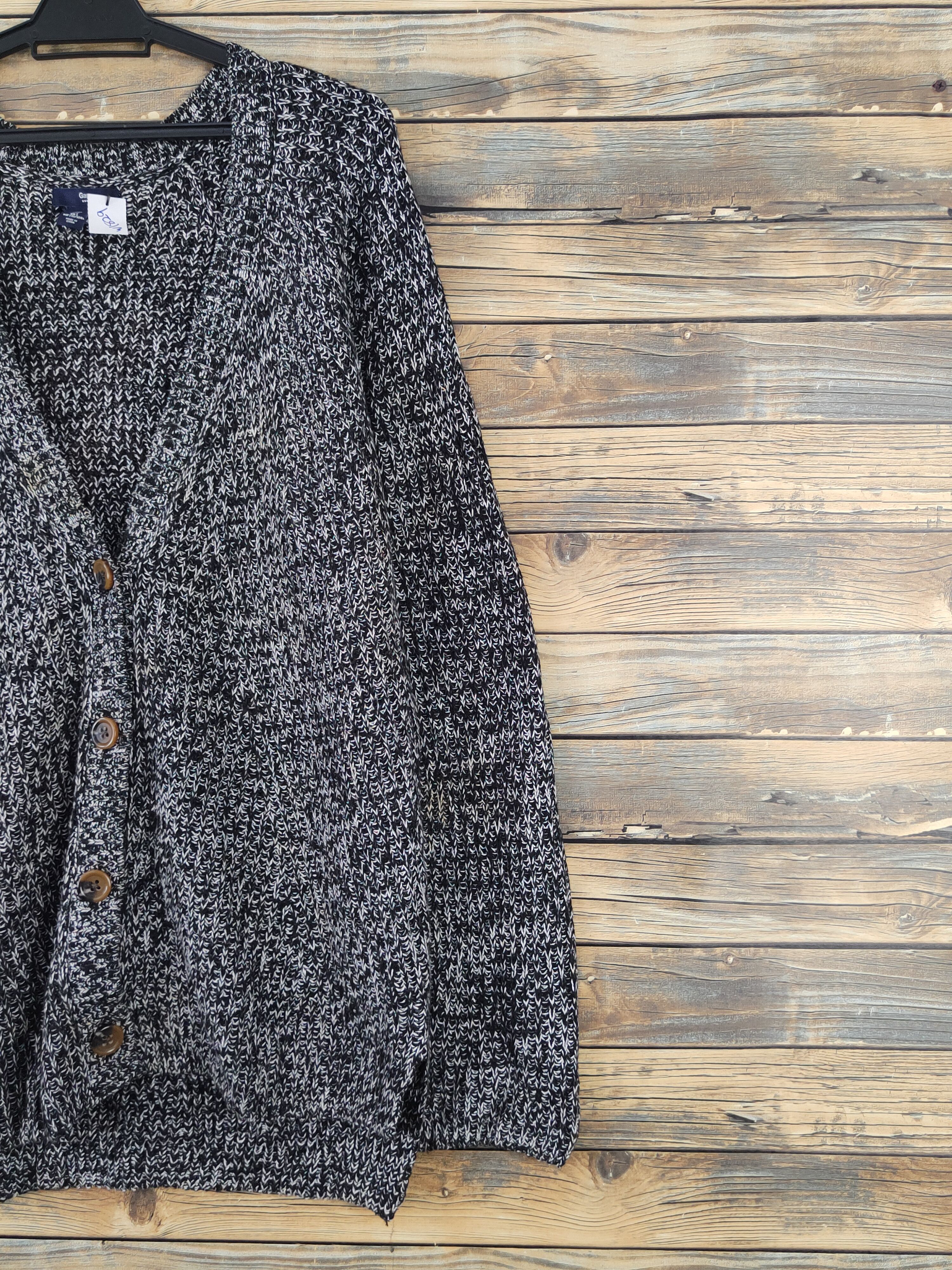 Gap Gap Black Knitwear Cardigan #W1829 Size US L / EU 52-54 / 3 - 5 Thumbnail