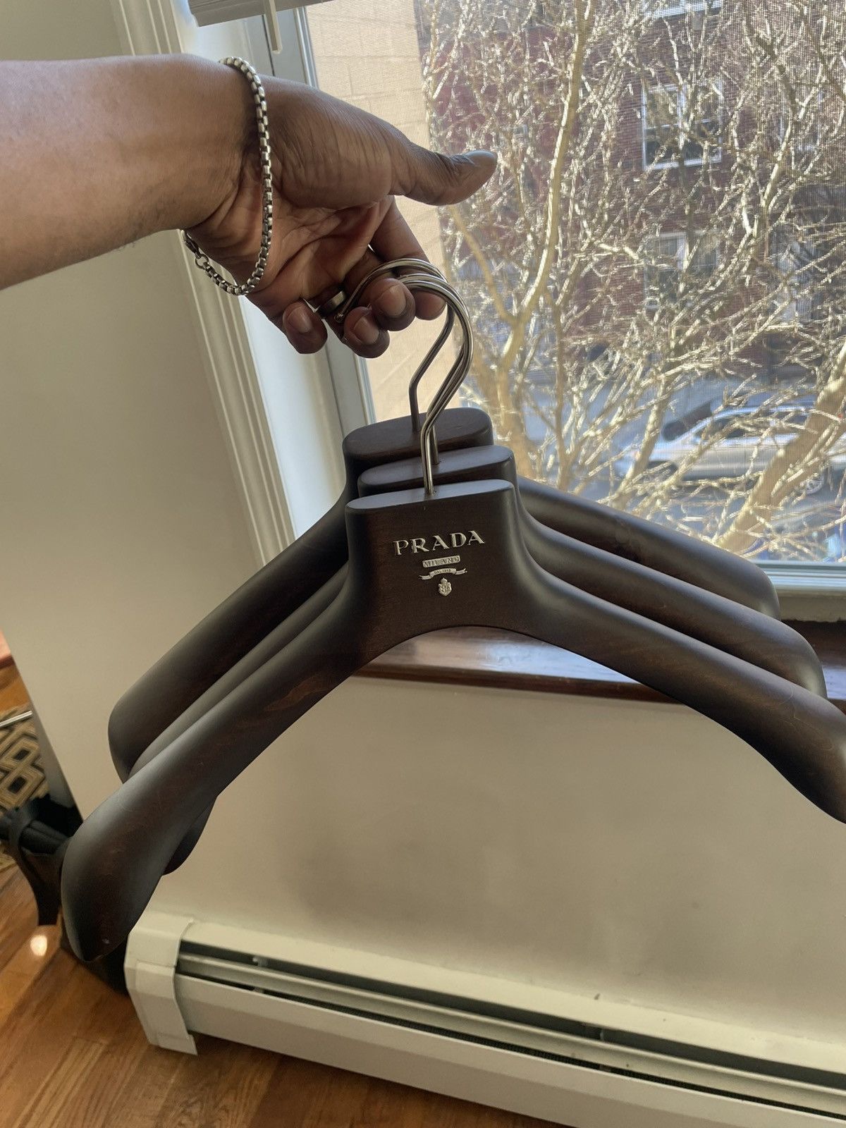 Prada Men’s Prada hangers Size ONE SIZE - 3 Thumbnail
