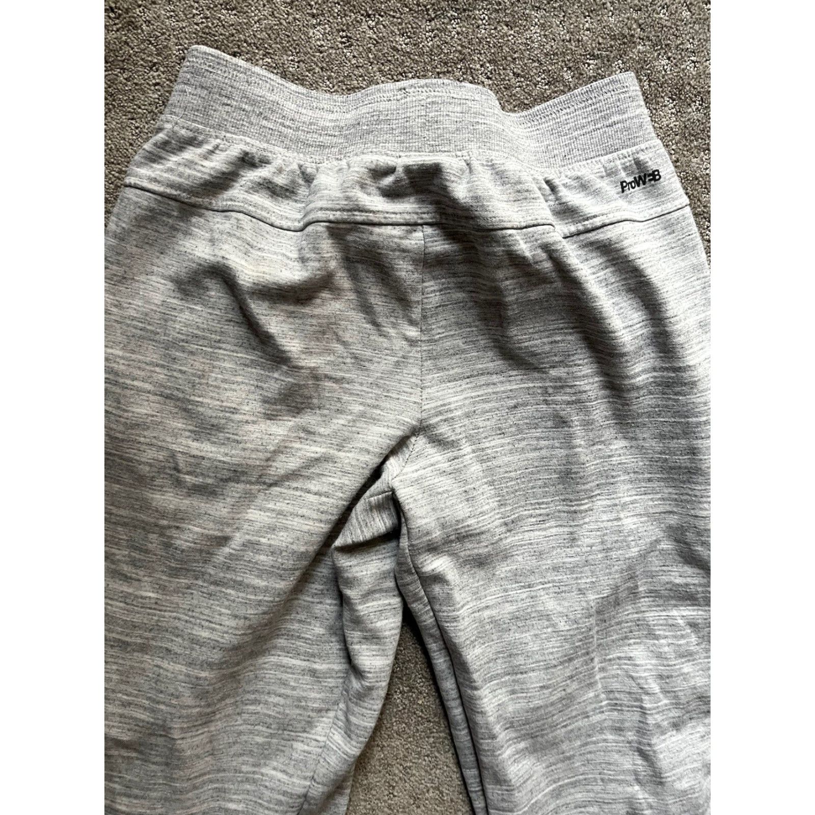 Spyder Spyder Active Pants Men M Gray Jogger Pockets No Drawstring 28in Inseam Knit Cotton Polyester Size US 31 - 4 Thumbnail