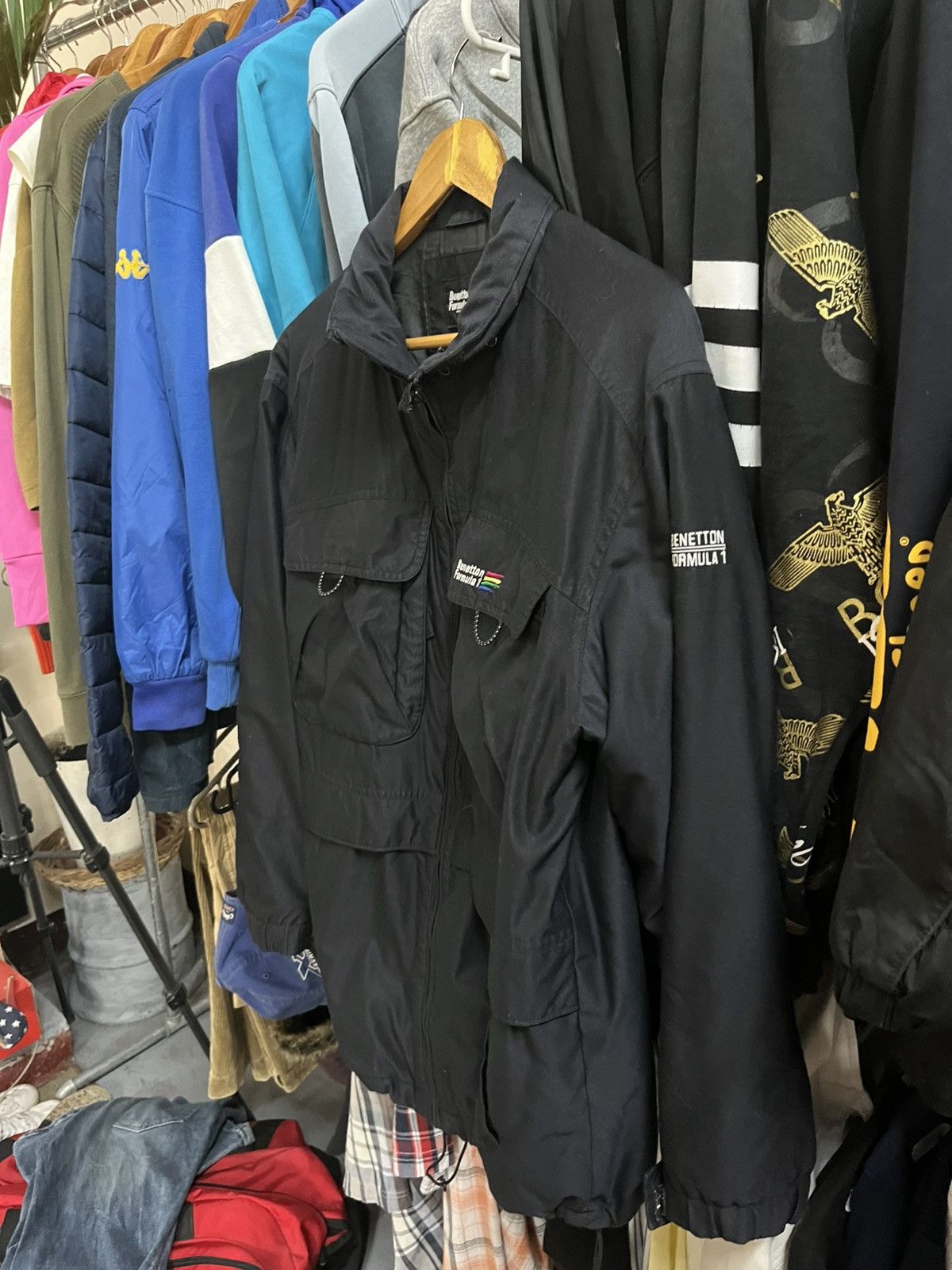 Formula 1 Vintage F1 Benetton race jacket Size US M / EU 48-50 / 2 - 6 Thumbnail