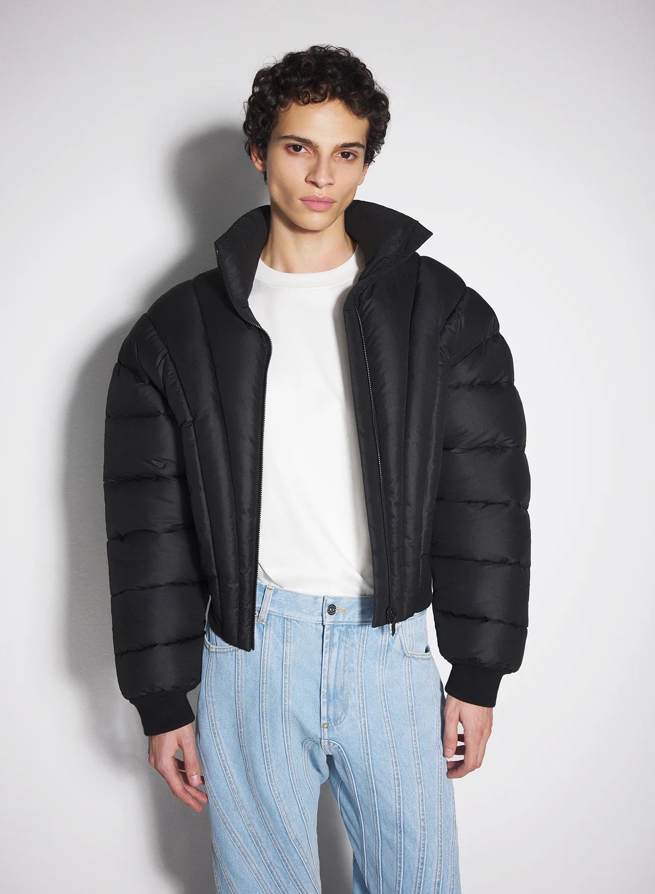 Mugler Mugler cropped bomber Size US M / EU 48-50 / 2 - 6 Thumbnail