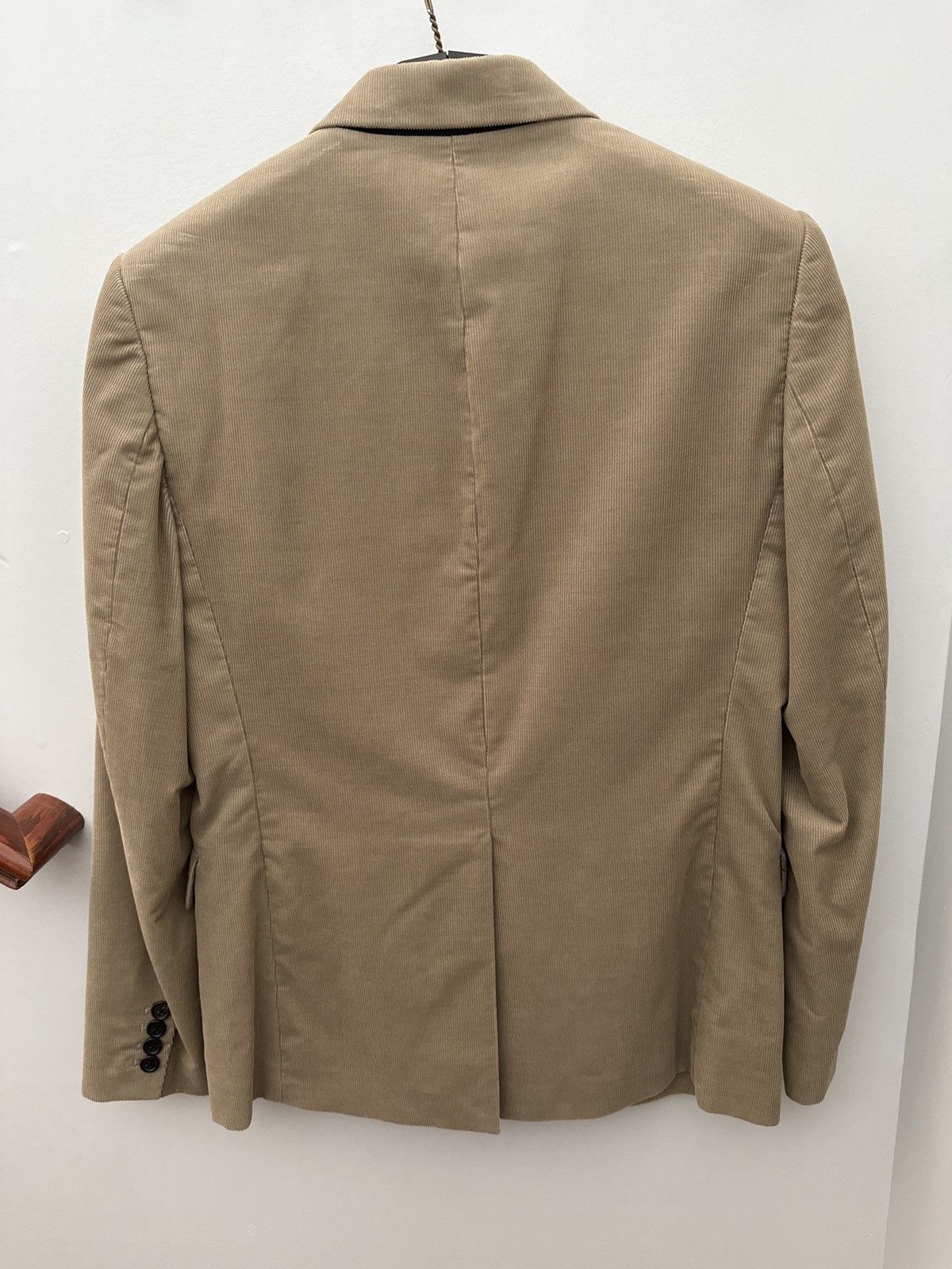 Theory Theory Corduroy Two-Button Blazer Beige Size 38 Size 38R - 6 Thumbnail