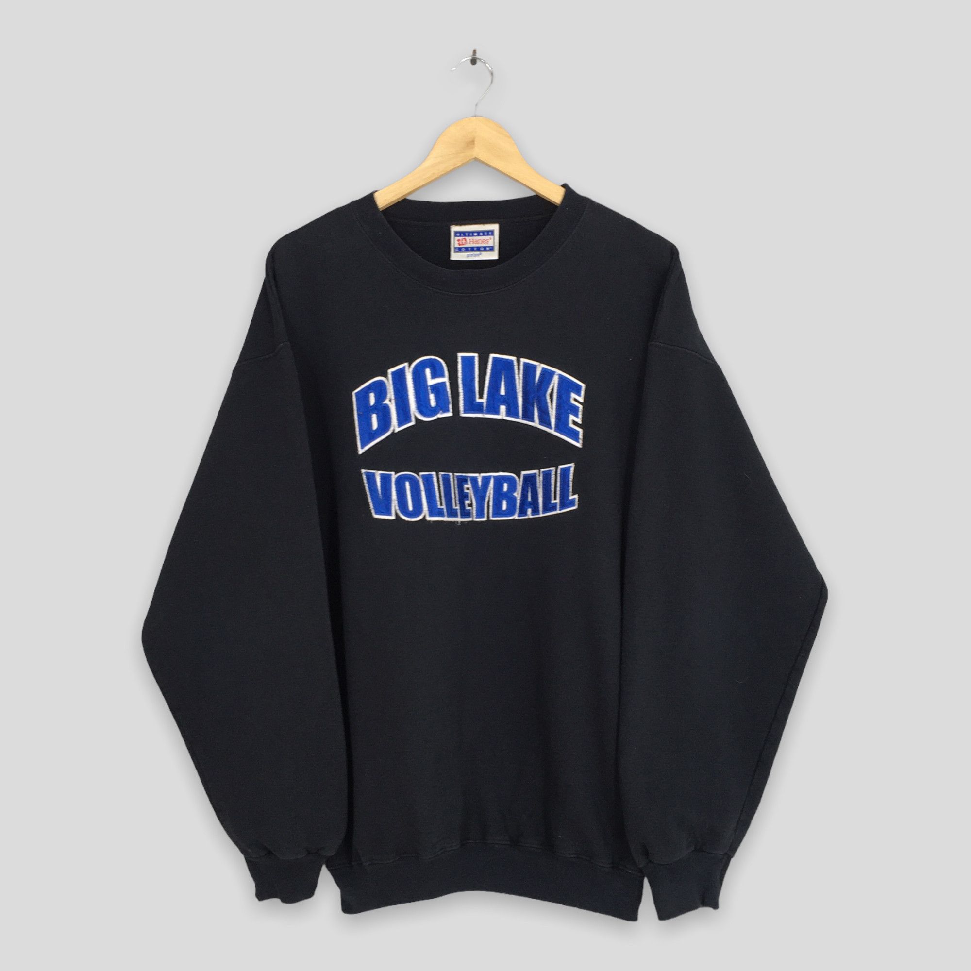 Vintage Vintage Big Lake Volleyball High School Sweatshirt Medium Size M / US 6-8 / IT 42-44 - 1 Thumbnail