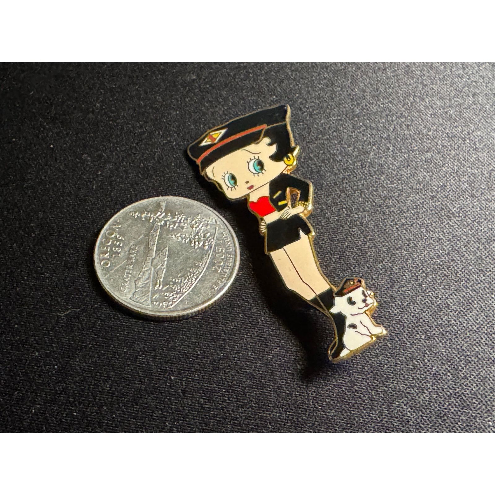 Other Betty Boop Vintage Metal Brooch Size ONE SIZE - 3 Thumbnail