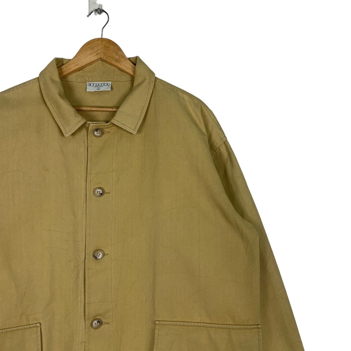 Canvas UTILITY CANVAS Made In Usa Casual Work Jacket #1068-C48 Size US L / EU 52-54 / 3 - 5 Thumbnail