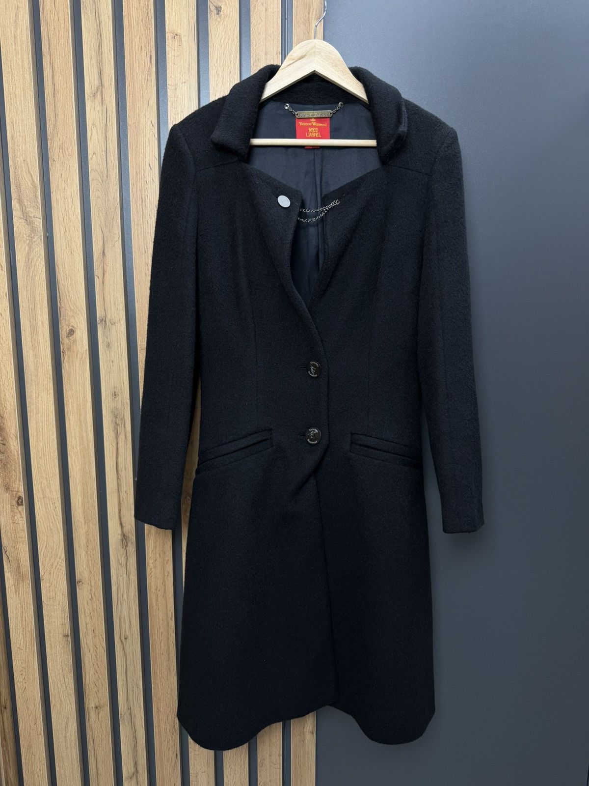 Vivienne Westwood Vivienne Westwood Red Label Black Wool Mohair Coat Size 46 Size M / US 6-8 / IT 42-44 - 1 Thumbnail