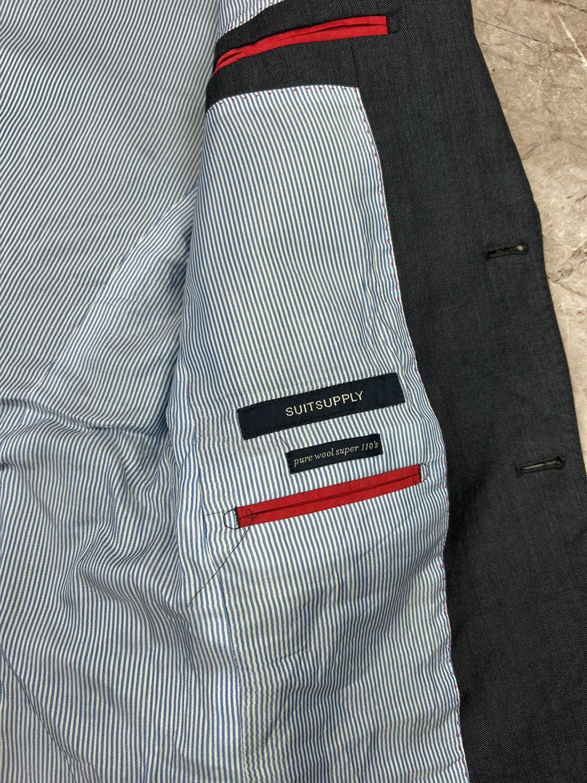 Suitsupply Suitsupply Blue Blazer Size S Size 44S - 6 Thumbnail