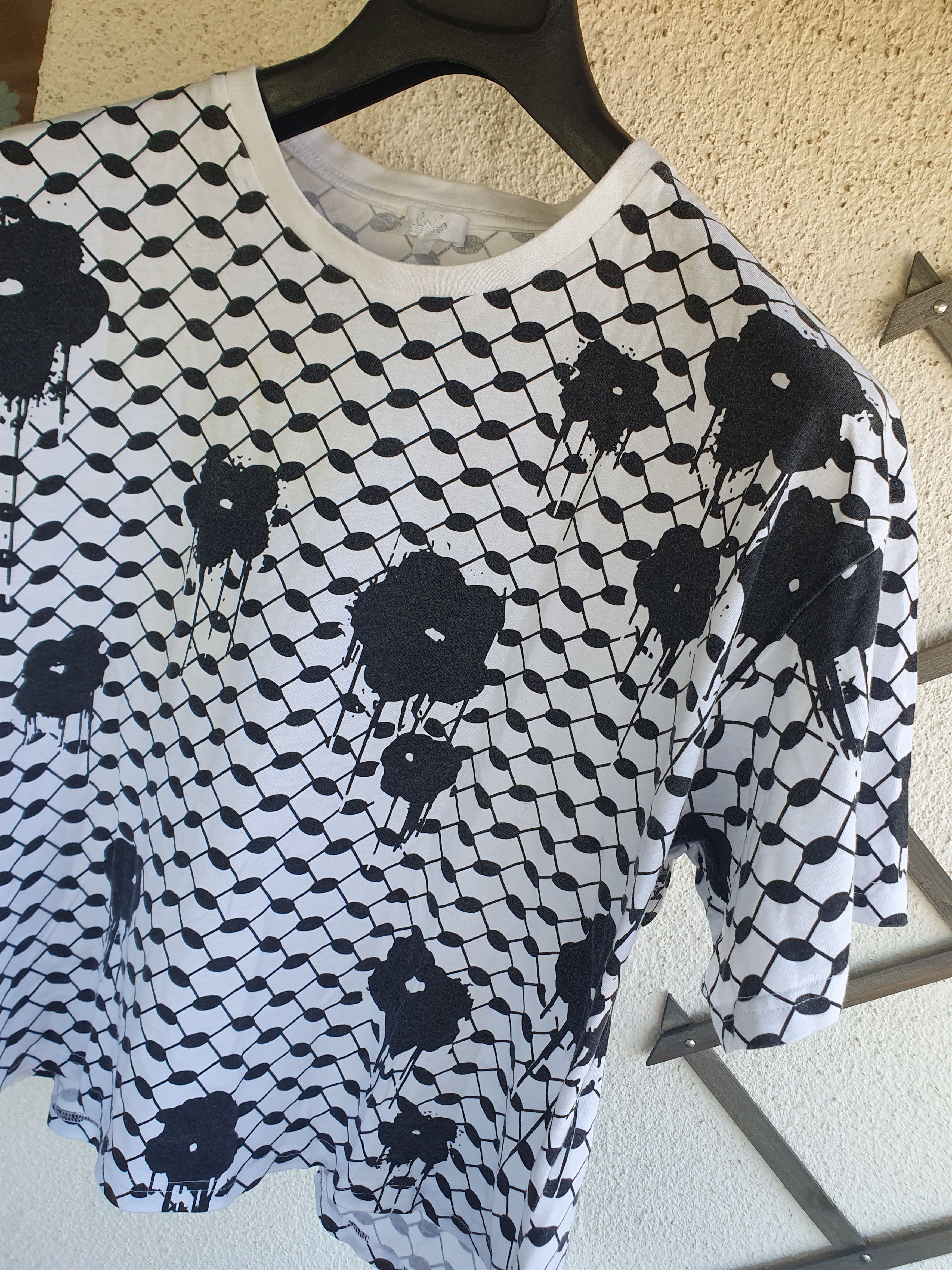 Swagger Lala Berlin Boxy Fit T-shirt Top Floral sz M Size M / US 6-8 / IT 42-44 - 9 Thumbnail