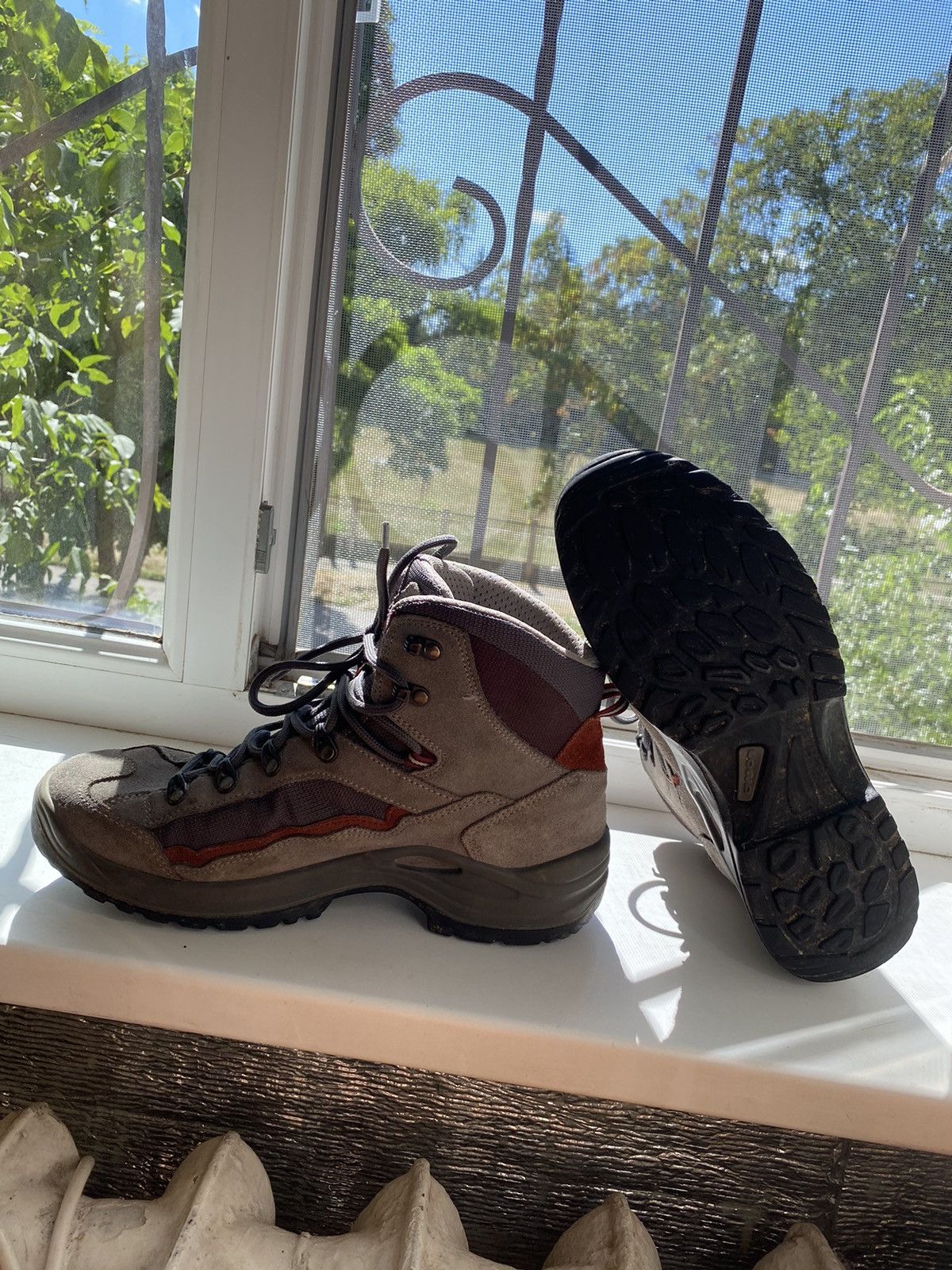 Goretex Lowa Turo GTX Mid Gore-Tex vintage Military Hiking Boots Size US 9.5 / EU 42-43 - 3 Thumbnail