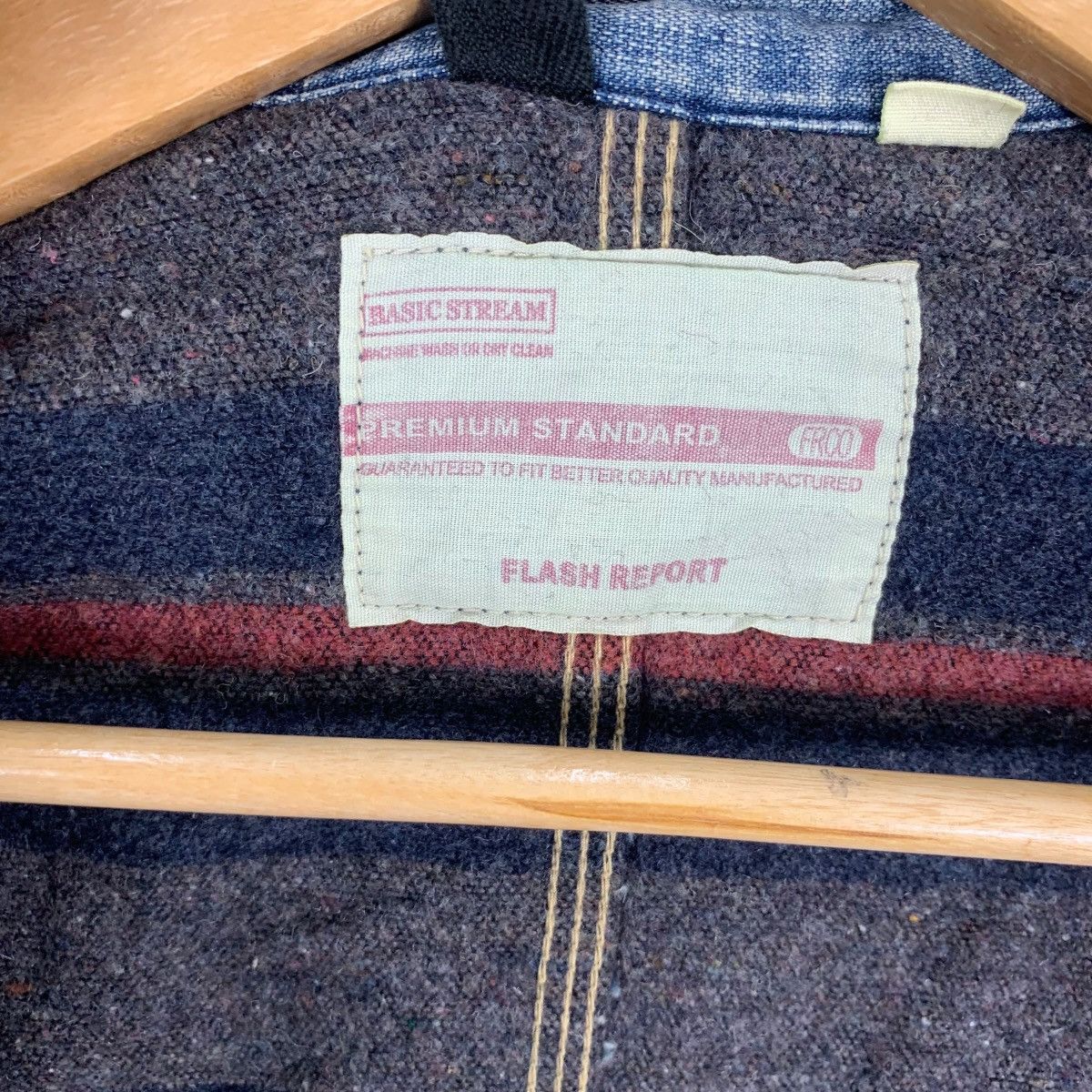 Vintage Vintage FLASH REPORT JAPAN Denim Jeans Detroit Natural Dyed Size US M / EU 48-50 / 2 - 9 Thumbnail