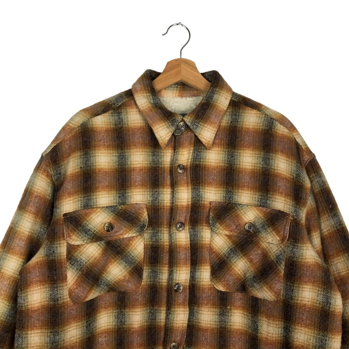 Flannel 💥90’s Issey Miyake Seahop Flannel Jacket Tartan Design Size US M / EU 48-50 / 2 - 2 Thumbnail
