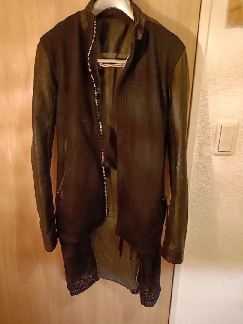 Boris Bidjan Saberi BORIS BIDJAN SABERI Sheepskin Leather Jacket XS Size US XS / EU 42 / 0 - 6 Thumbnail