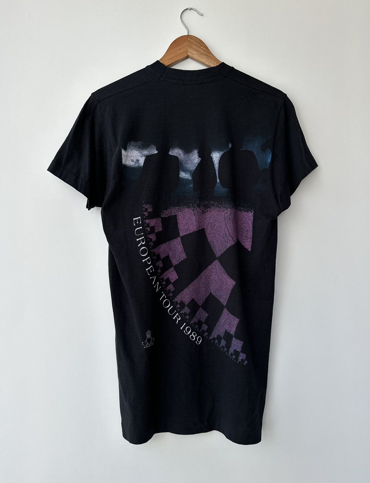 Vintage Vintage 1989 Simple Minds European Tour Shirt Screen Stars L Size US L / EU 52-54 / 3 - 4 Thumbnail