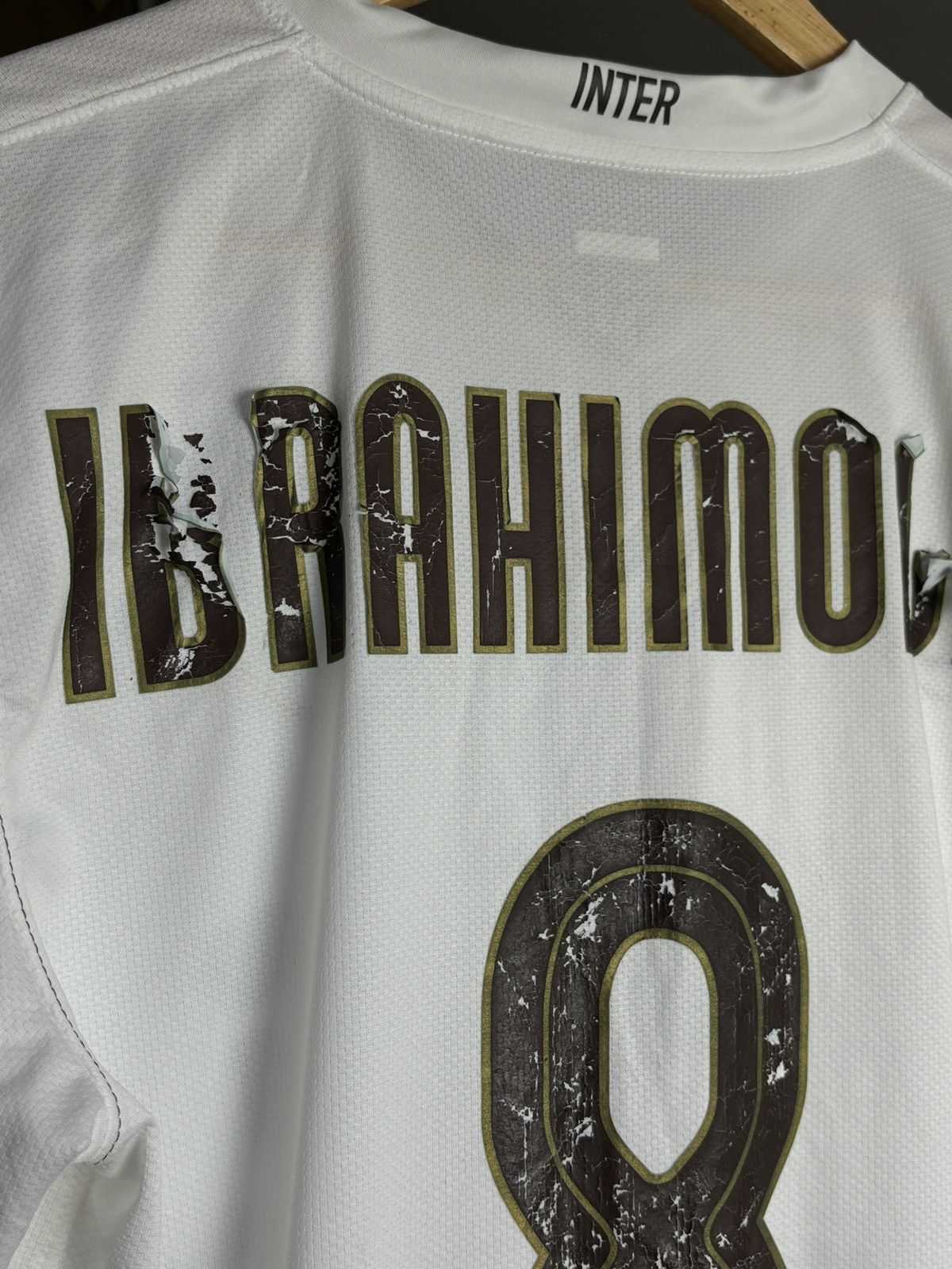 Nike Nike Inter Milan 2008 Soccer Jersey #8 Ibrahimovic Size US M / EU 48-50 / 2 - 7 Thumbnail