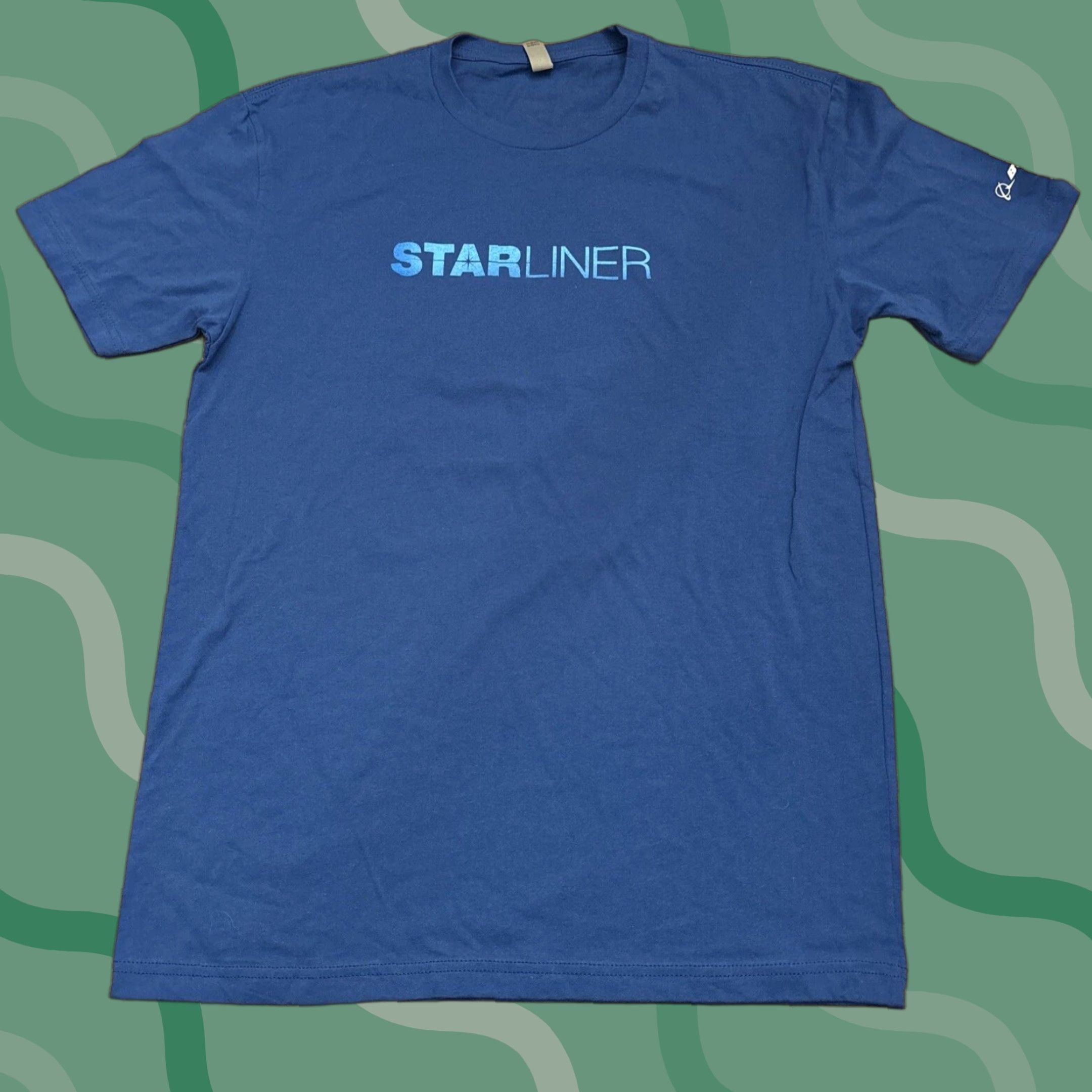 Gildan Gildan Boeing Starliner Spacecraft T-Shirt Adult Medium Blue Short Sleeve Crew Neck Mens Size US M / EU 48-50 / 2 - 1 Thumbnail