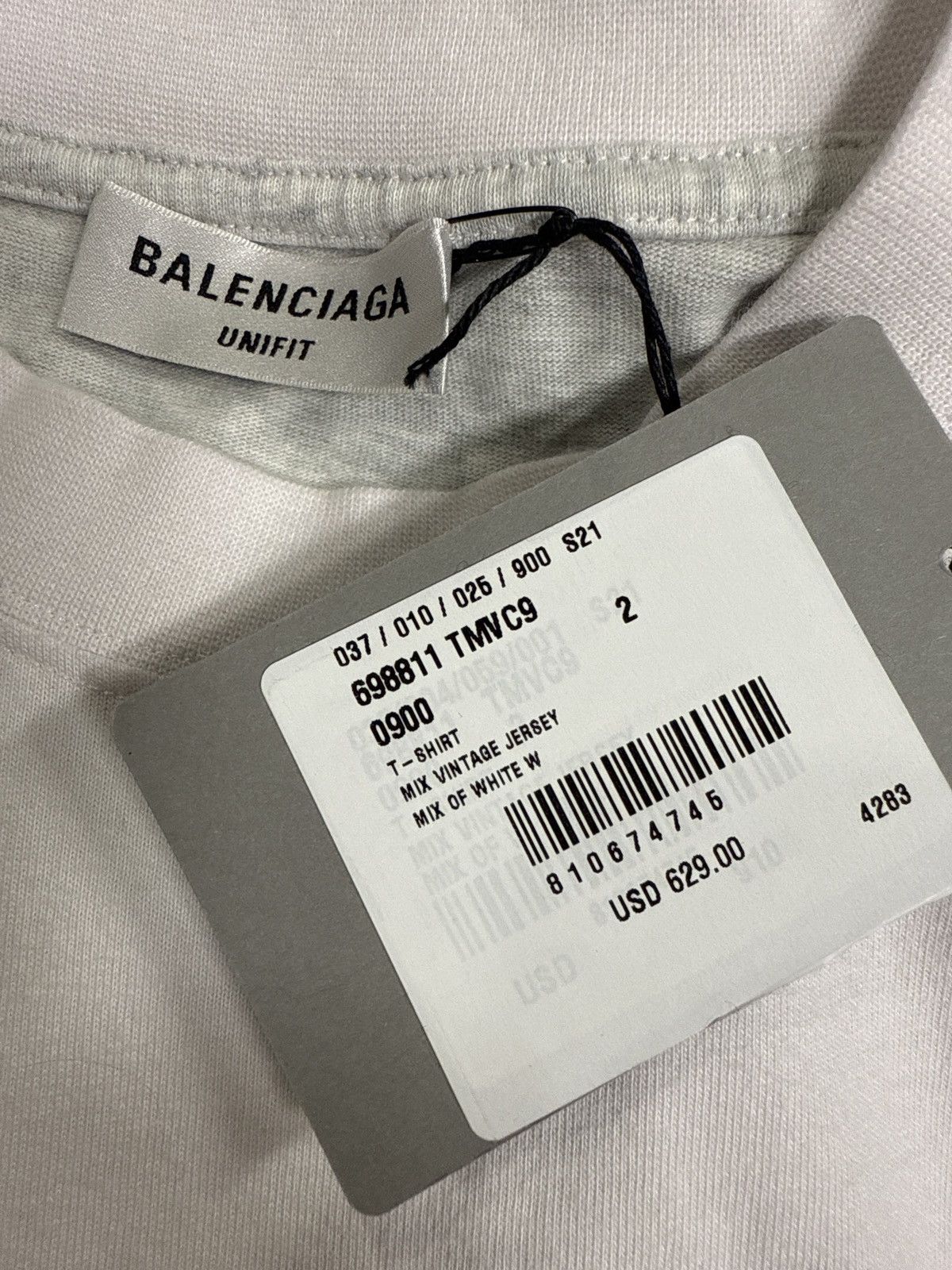 Balenciaga Balenciaga Mix Cut Up Shirt M Size US M / EU 48-50 / 2 - 6 Thumbnail