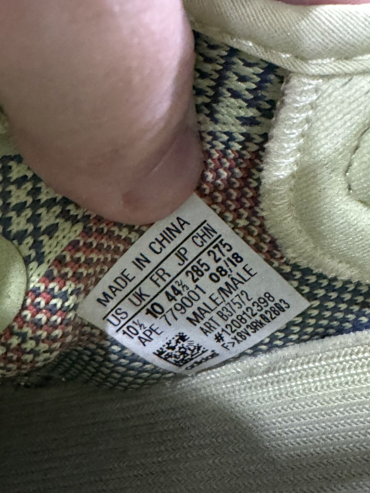 Adidas × Kanye West Adidas Yeezy 350 V2 Semi Frozen Yellow Size 10.5 Size US 10.5 / EU 43-44 - 7 Thumbnail