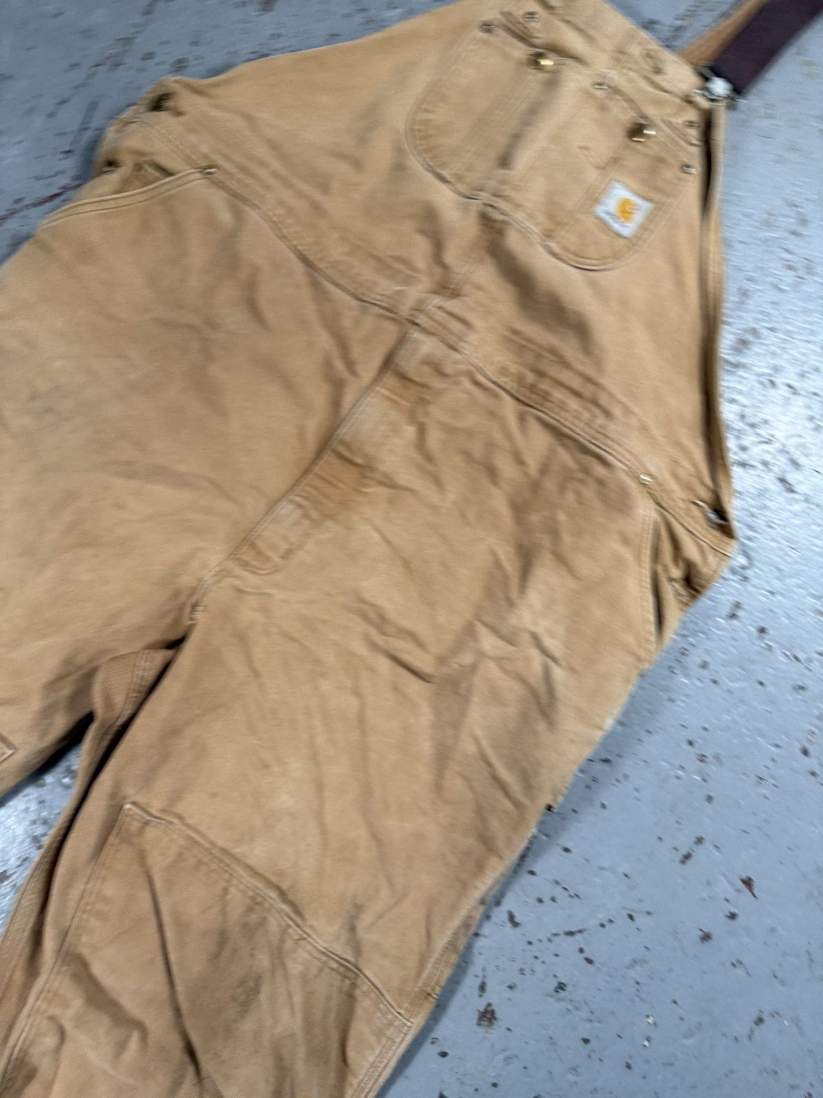 Carhartt Distressed Vintage Carhartt Overalls Size US 44 / EU 60 - 5 Thumbnail