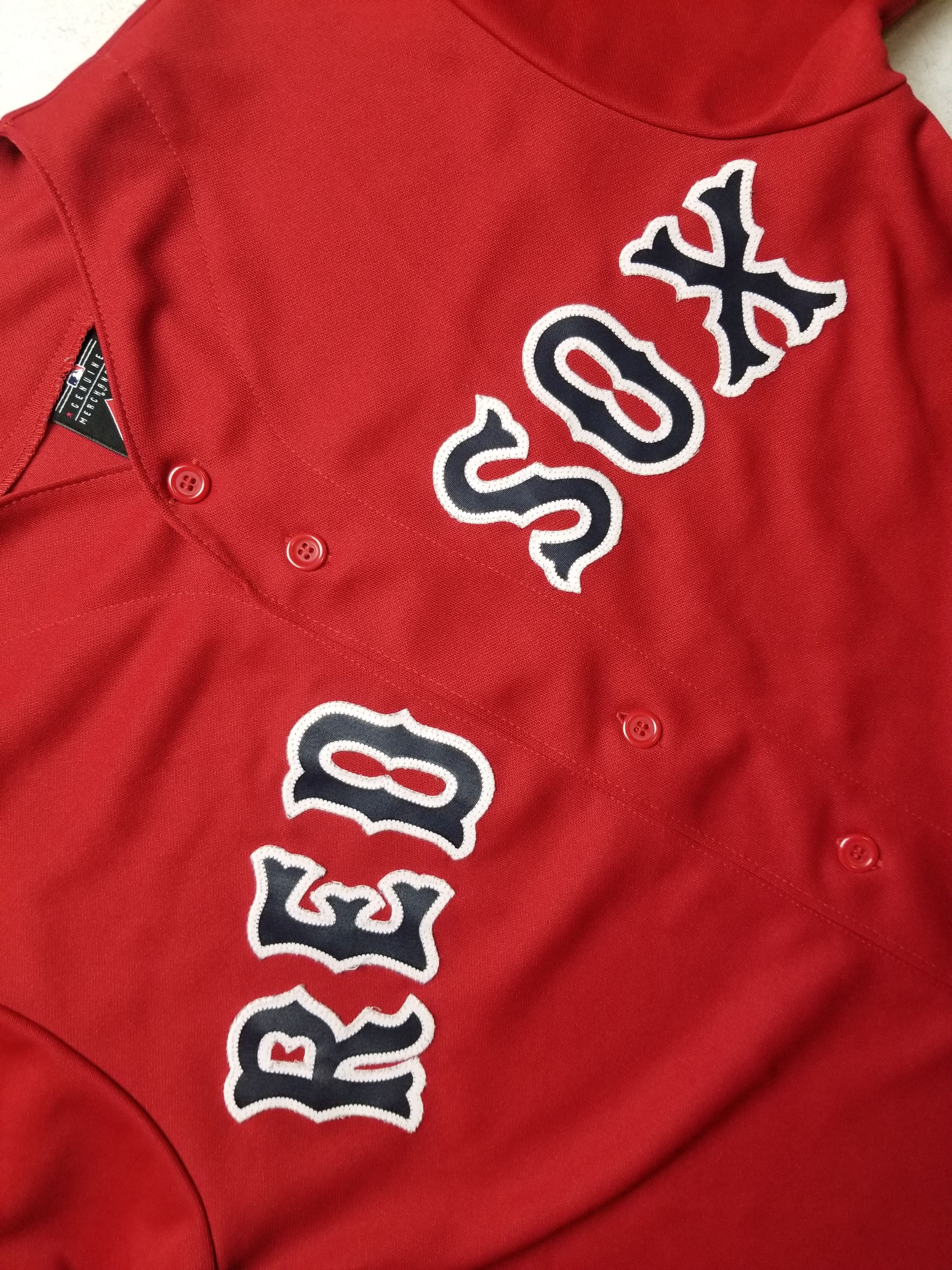 Majestic Vintage Boston Red Sox Majestic Red MLB Jersey Size US S / EU 44-46 / 1 - 7 Thumbnail