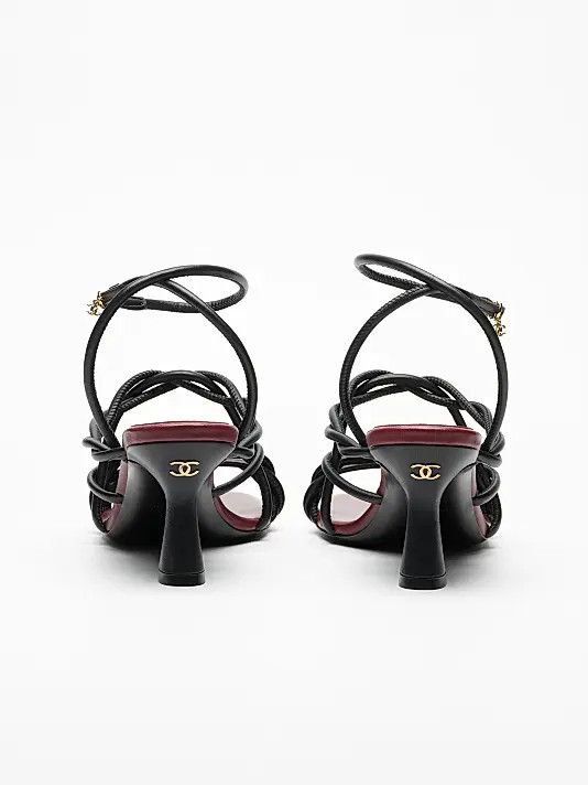 Chanel os11x0426 Sandals in Black Size US 8 / IT 38 - 3 Thumbnail