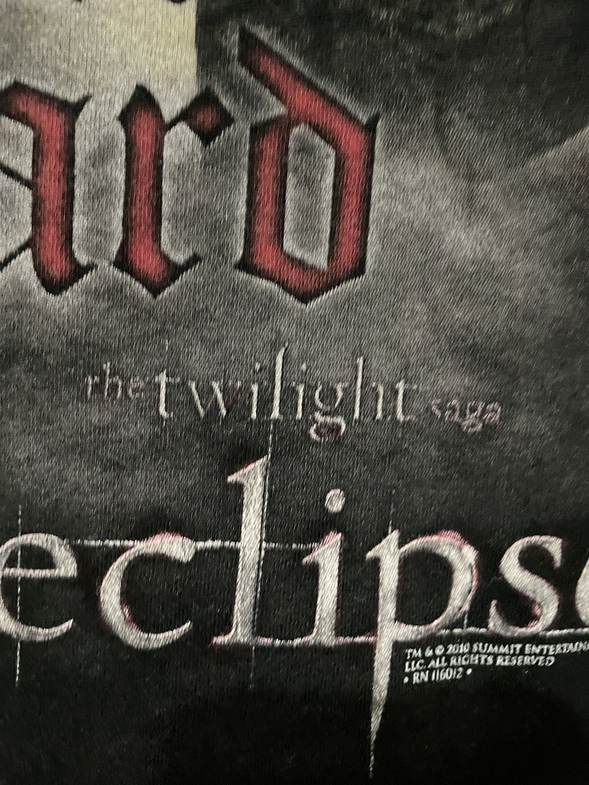 Vintage Rare❤️Team Edward The Twilight Saga Eclipse 2010 Summit Tee Size US S / EU 44-46 / 1 - 9 Thumbnail