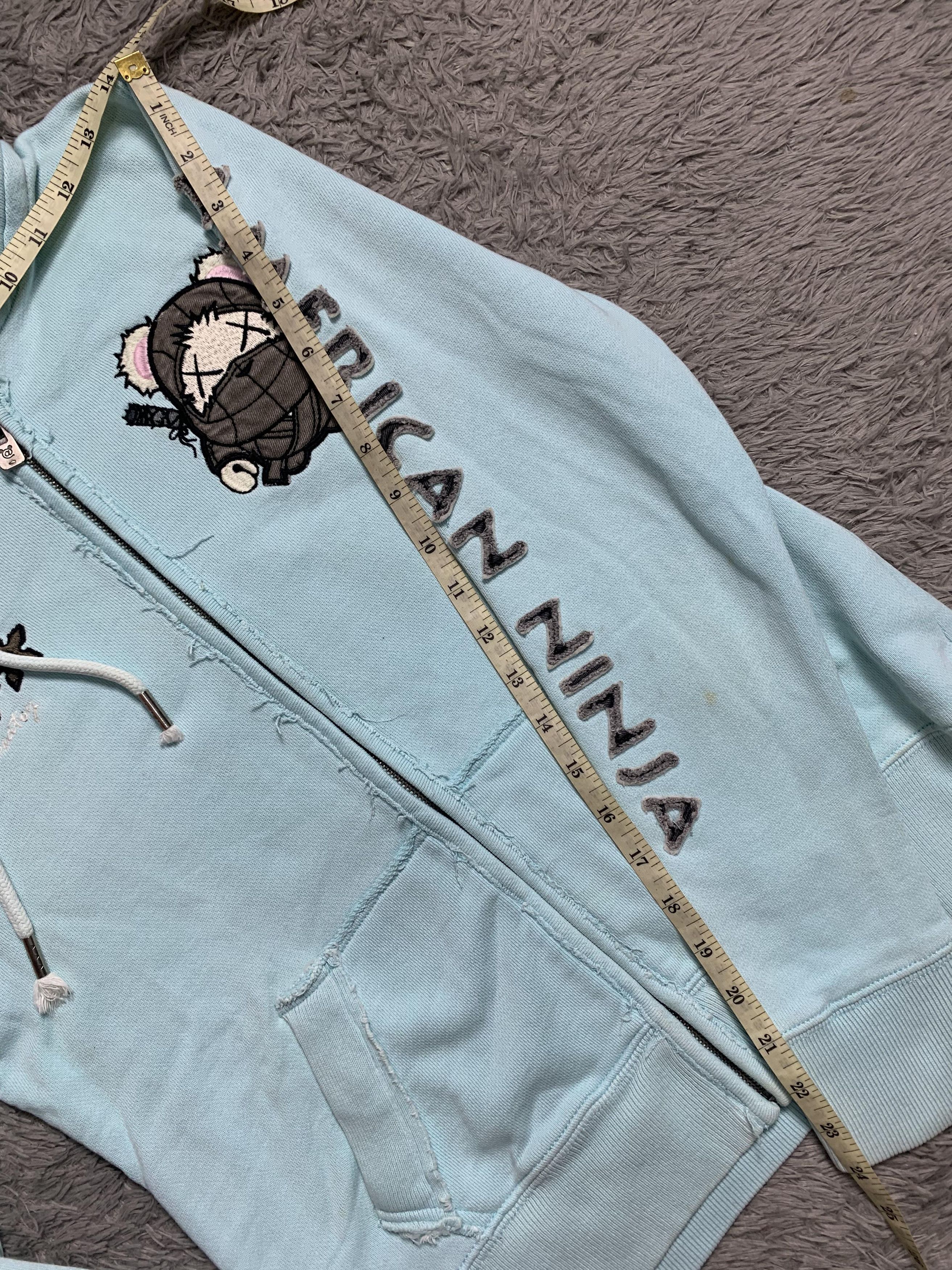 Japanese Brand Be a toy american ninja Fur Hoodie Japan Brand Size US S / EU 44-46 / 1 - 10 Thumbnail