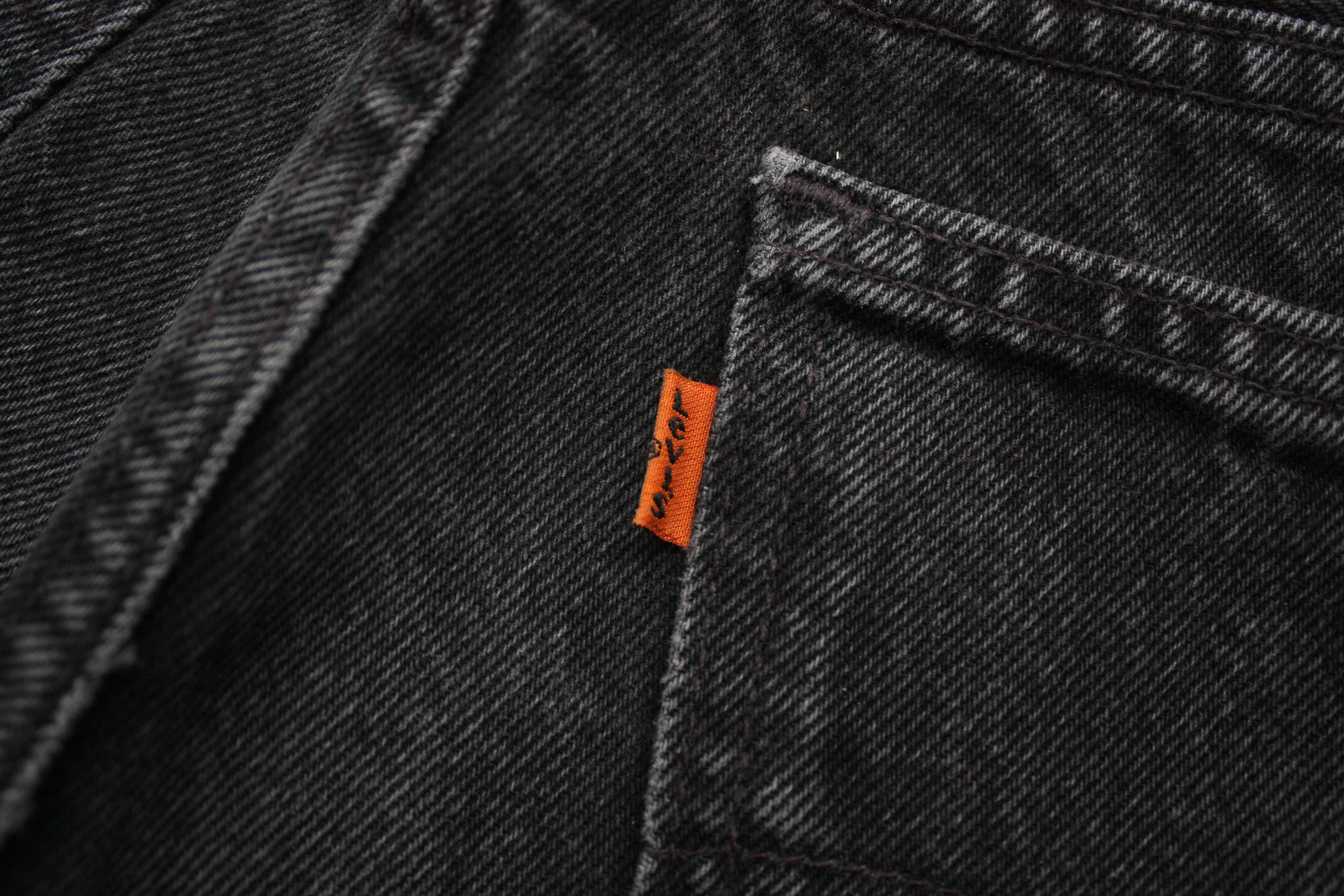 Levi's Vintage Clothing Levi's 615 Vintage Black Stonewashed Denim W36L32 Orange Tab Size US 36 / EU 52 - 5 Thumbnail