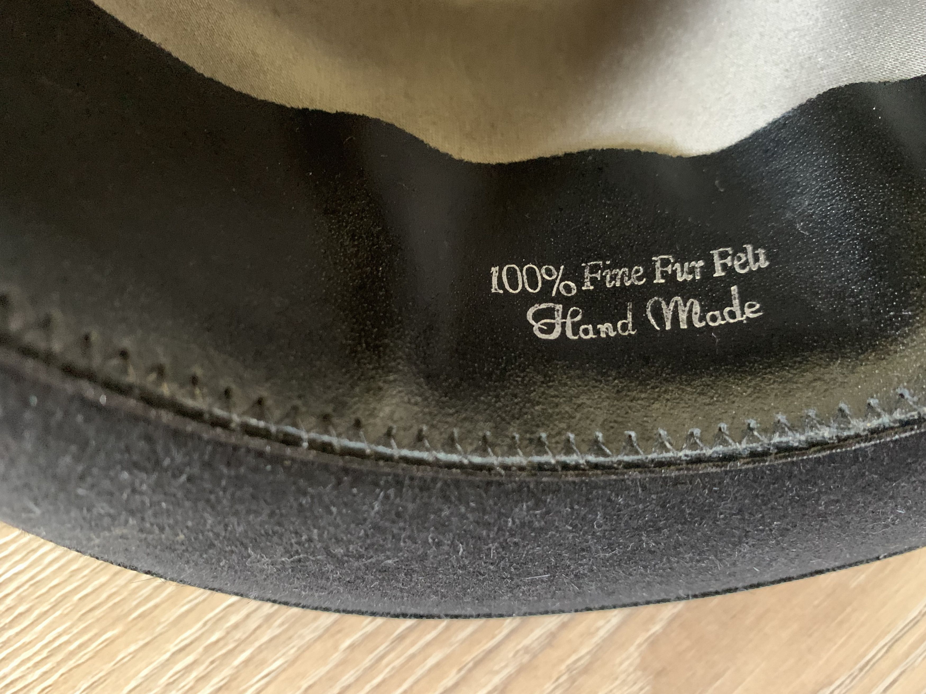 Designer Christys Cavallo Black Wool Hand Made Hat Size ONE SIZE - 8 Thumbnail