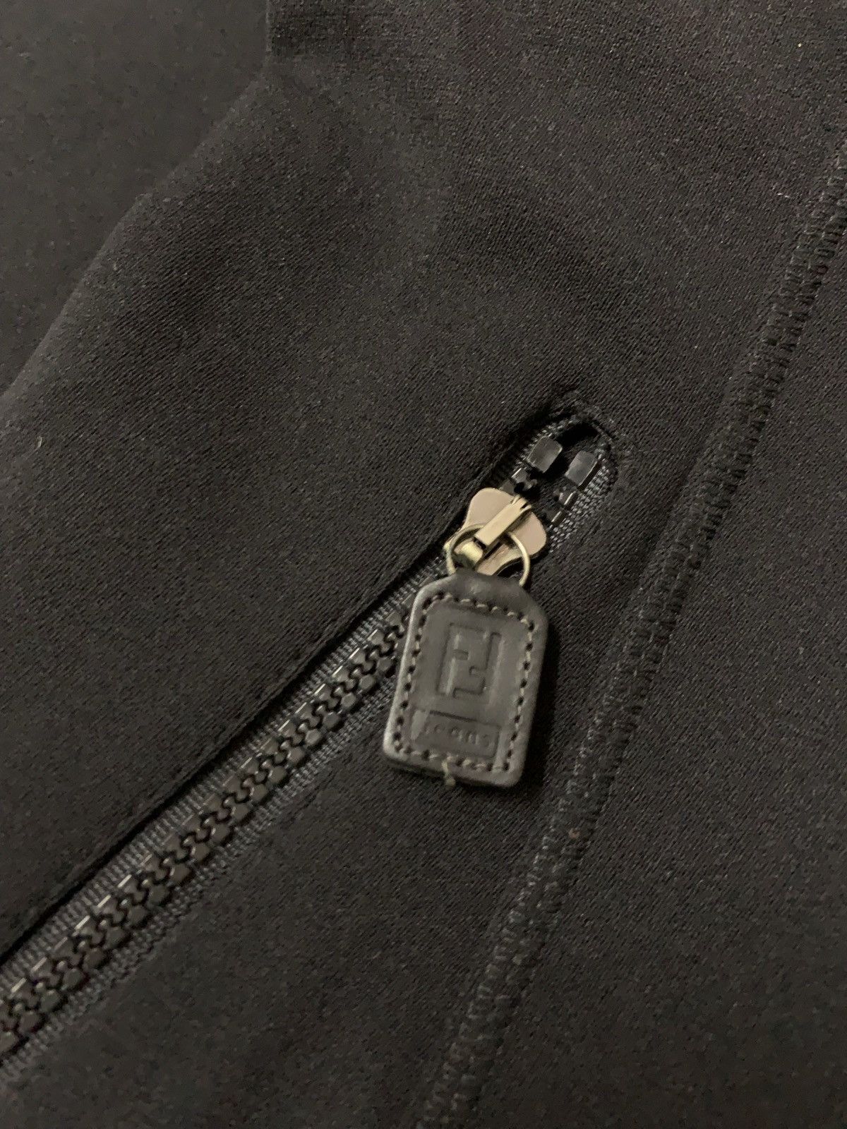 Fendi 💥Fendi Roma Italy Black Zipper Jacket Size S / US 4 / IT 40 - 5 Thumbnail