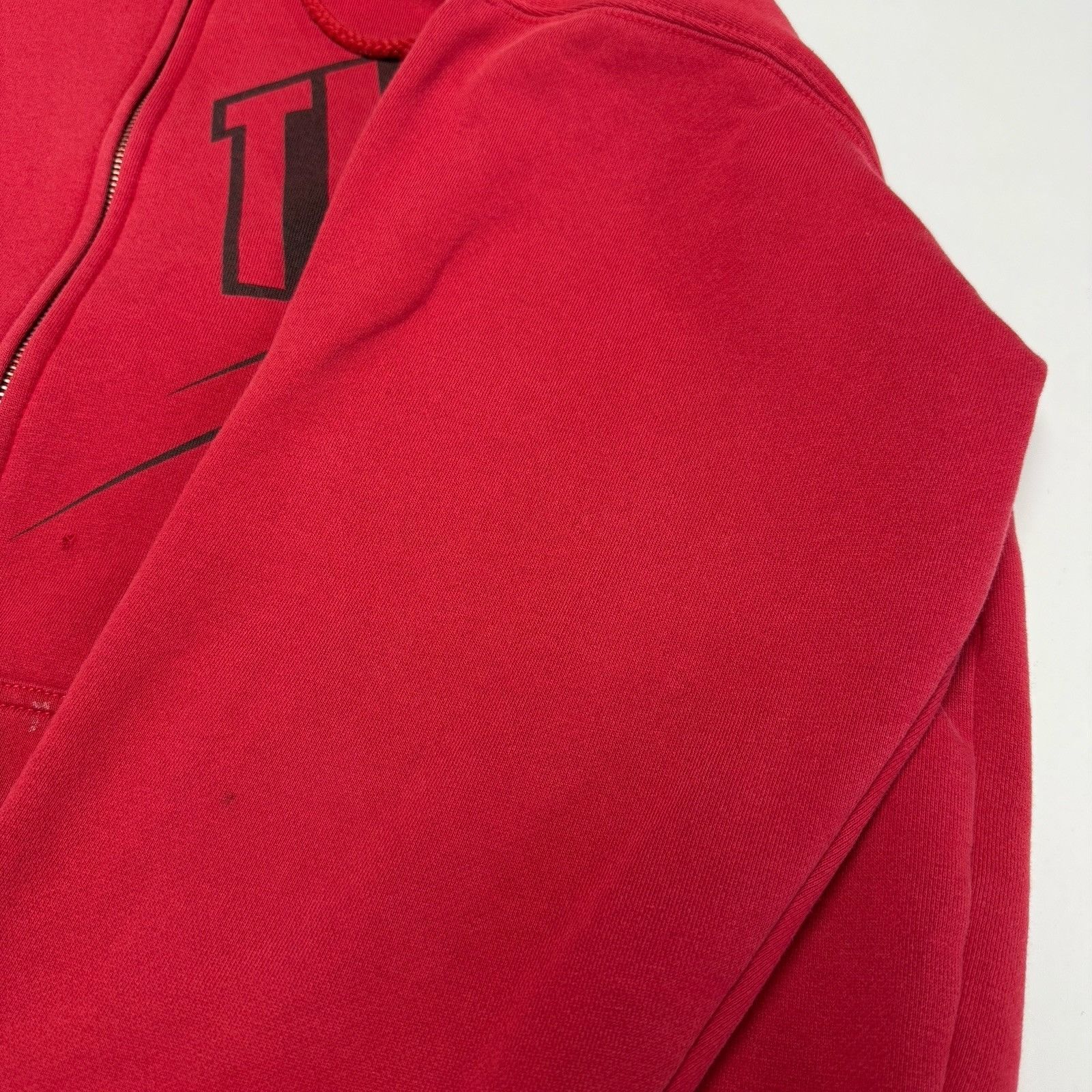 Vintage Vintage Thor Racing Hoodie Sweatshirt Mens XL Red Full Zip Y Size US XL / EU 56 / 4 - 9 Thumbnail