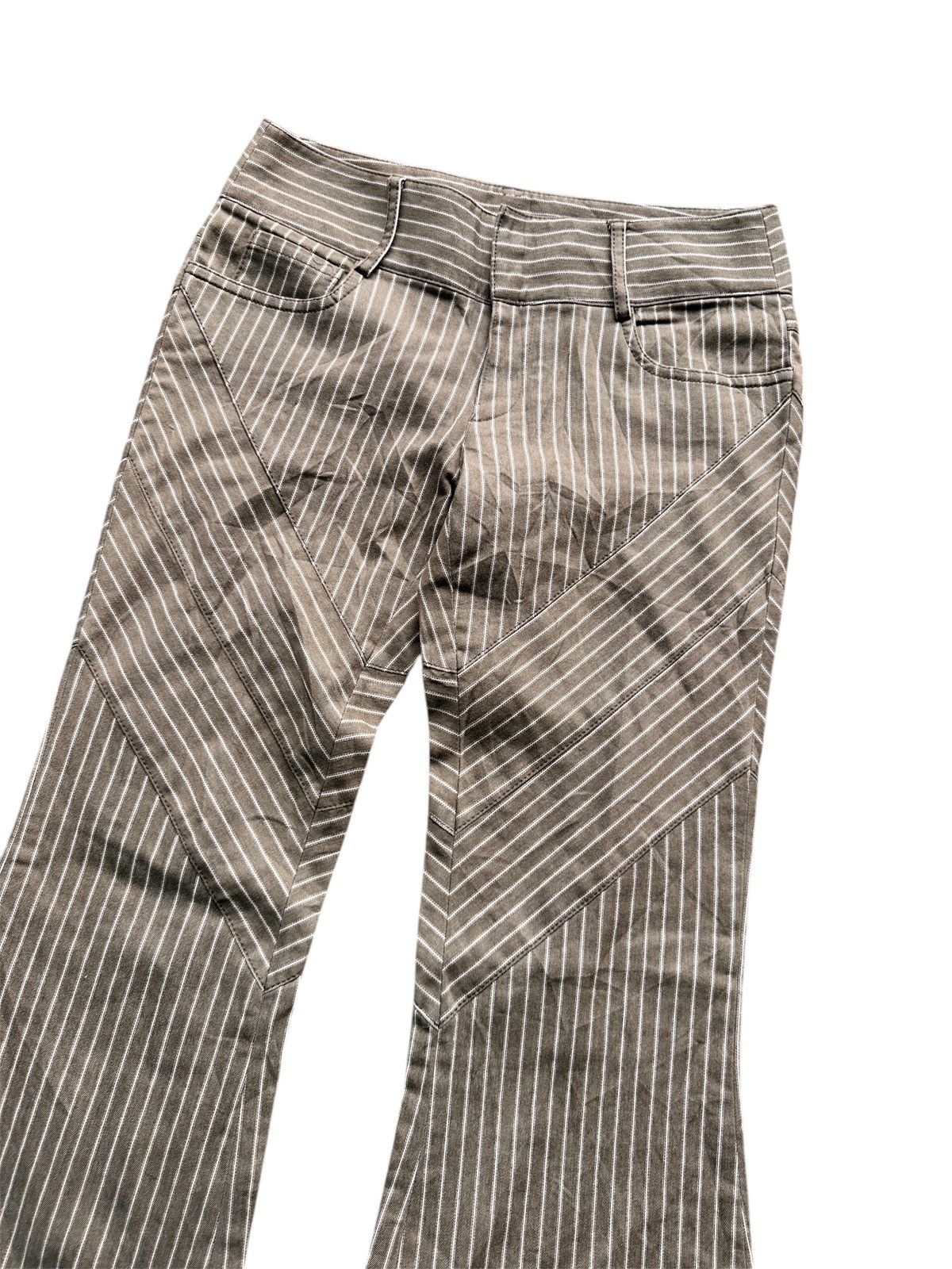 If Six Was Nine × Japanese Brand Crociera striped super flared Size 28" / US 6 / IT 42 - 3 Thumbnail