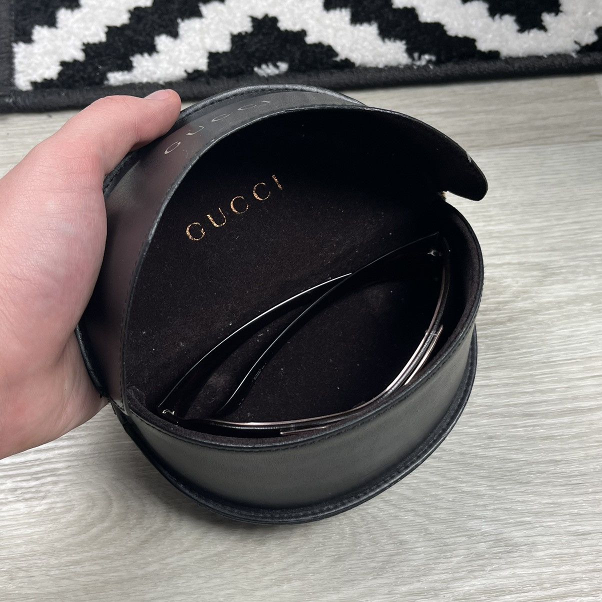 Gucci VINTAGE GUCCI MASK / SHIELD SUNGLASSES WITH LOGO UNISEX Size ONE SIZE - 10 Thumbnail
