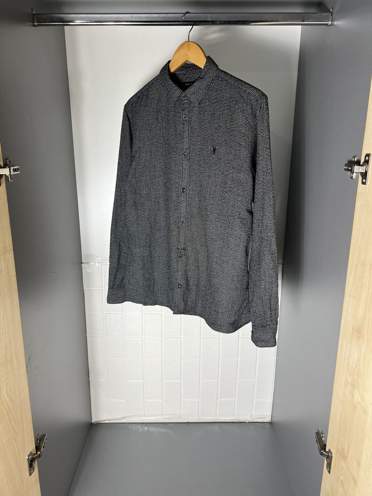 Allsaints VINTAGE ALLSAINTS BLACKSHEAR FLANNEL DESIGNER SHIRT CASUAL Size US M / EU 48-50 / 2 - 5 Thumbnail