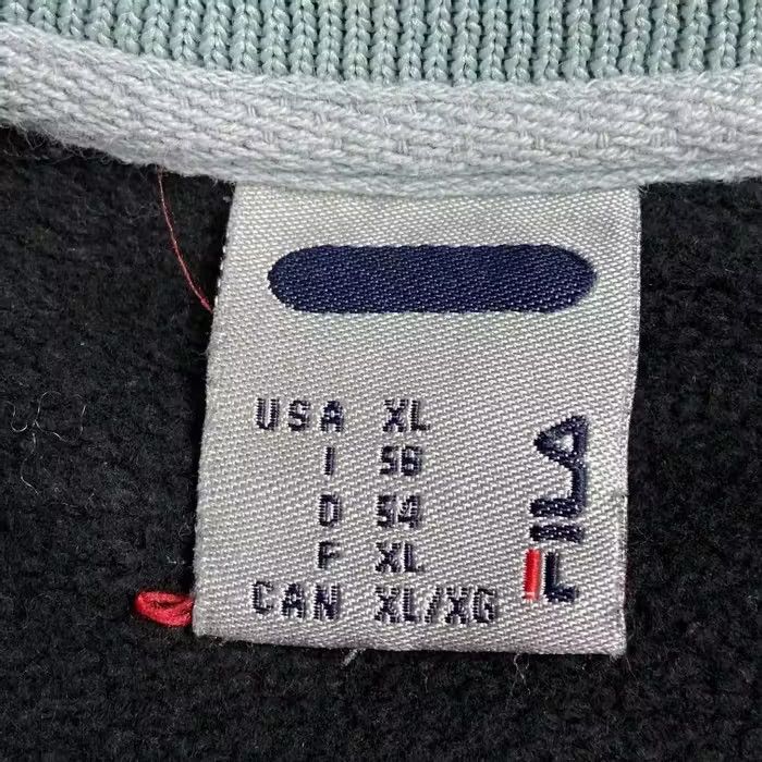 Fila × Vintage Mens Sweatshirt Fila Vintage Big Logo Size XL Size US XL / EU 56 / 4 - 4 Thumbnail