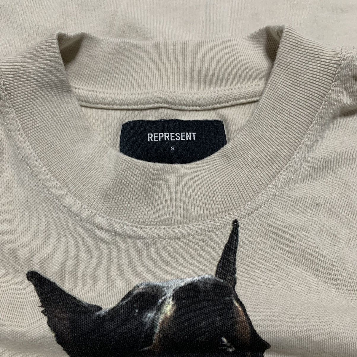 Represent Clo. Represent Small Thoroughbred Dog Vintage White Tee Size US S / EU 44-46 / 1 - 4 Thumbnail