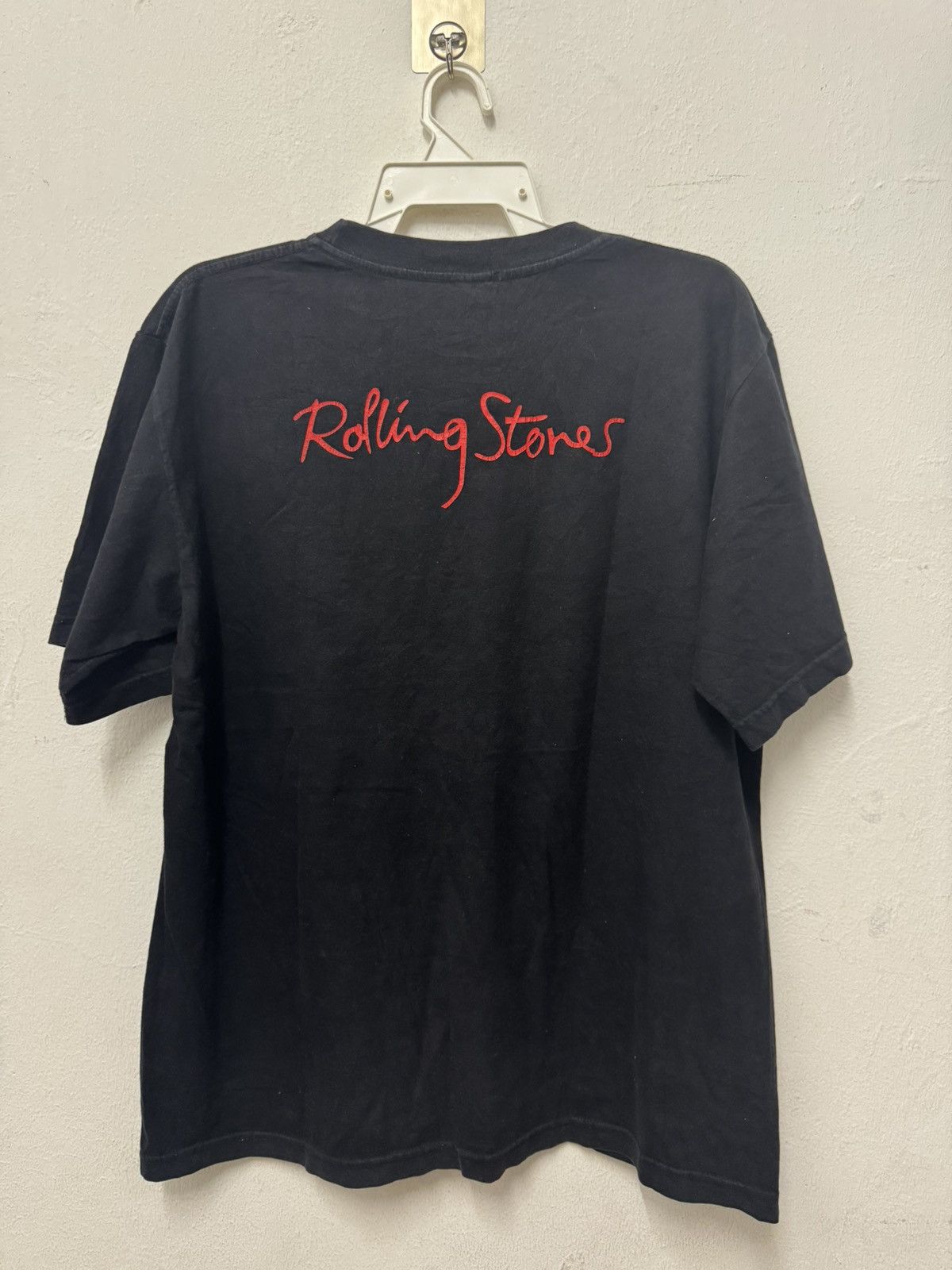 Band Tees Vintage Rolling Stones Lick Nederlands Y2K Tee Size US L / EU 52-54 / 3 - 6 Thumbnail