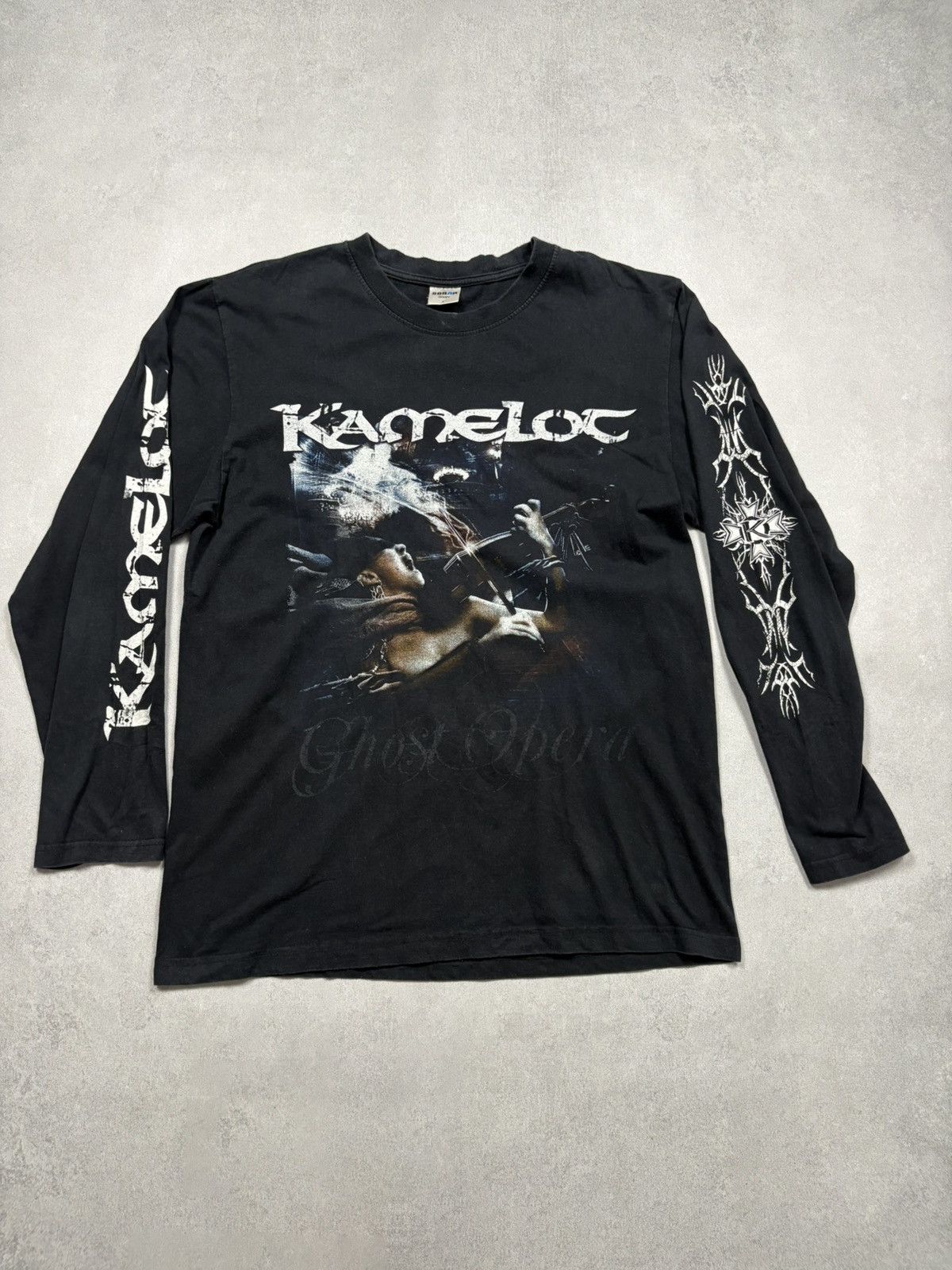 Band Tees Vintage Kamelot Rule The World Europe Tour 2008 Longsleeve Size US L / EU 52-54 / 3 - 1 Thumbnail