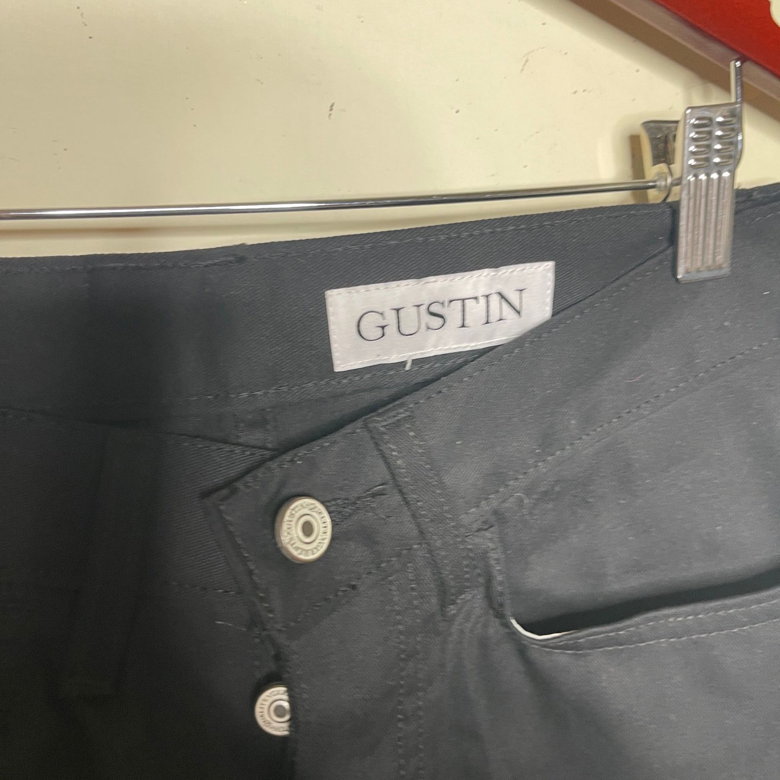 Gustin Gustin #435 CLASSIC TWILL 5 POCKET - BLACK Size US 30 / EU 46 - 6 Thumbnail
