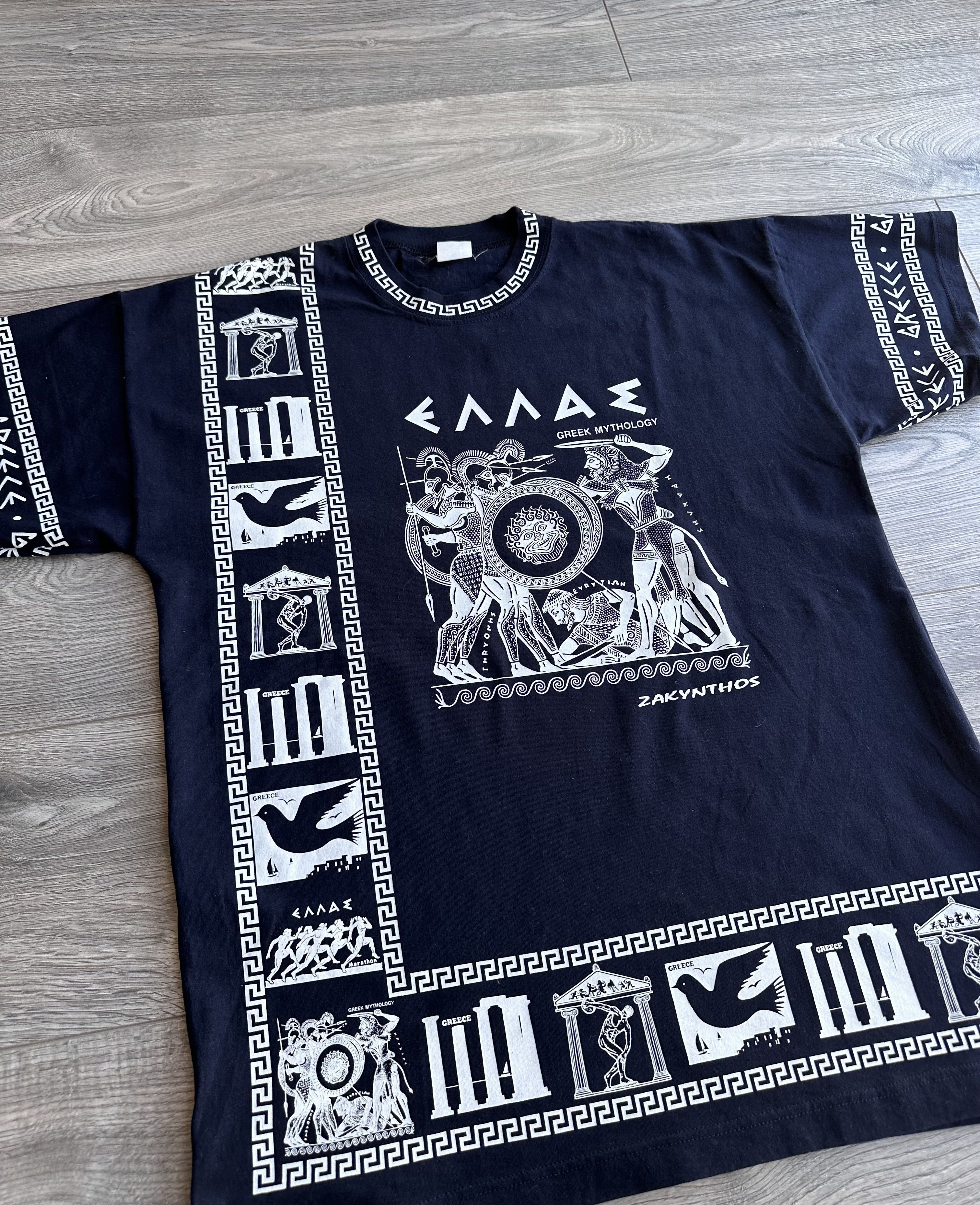 Vintage GREEK MYTHOLOGY Vintage t shirt Size US L / EU 52-54 / 3 - 2 Thumbnail