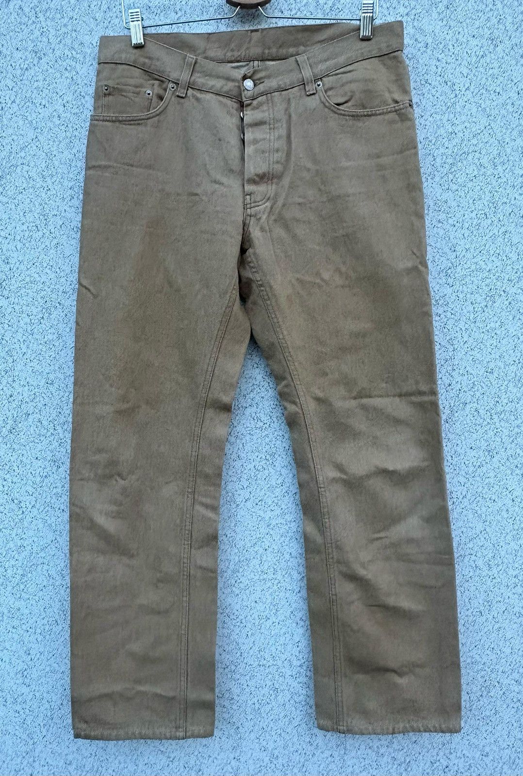 Helmut Lang 💥Last Drop💥Vintage Helmut Lang Classic Denim Size US 34 / EU 50 - 7 Thumbnail