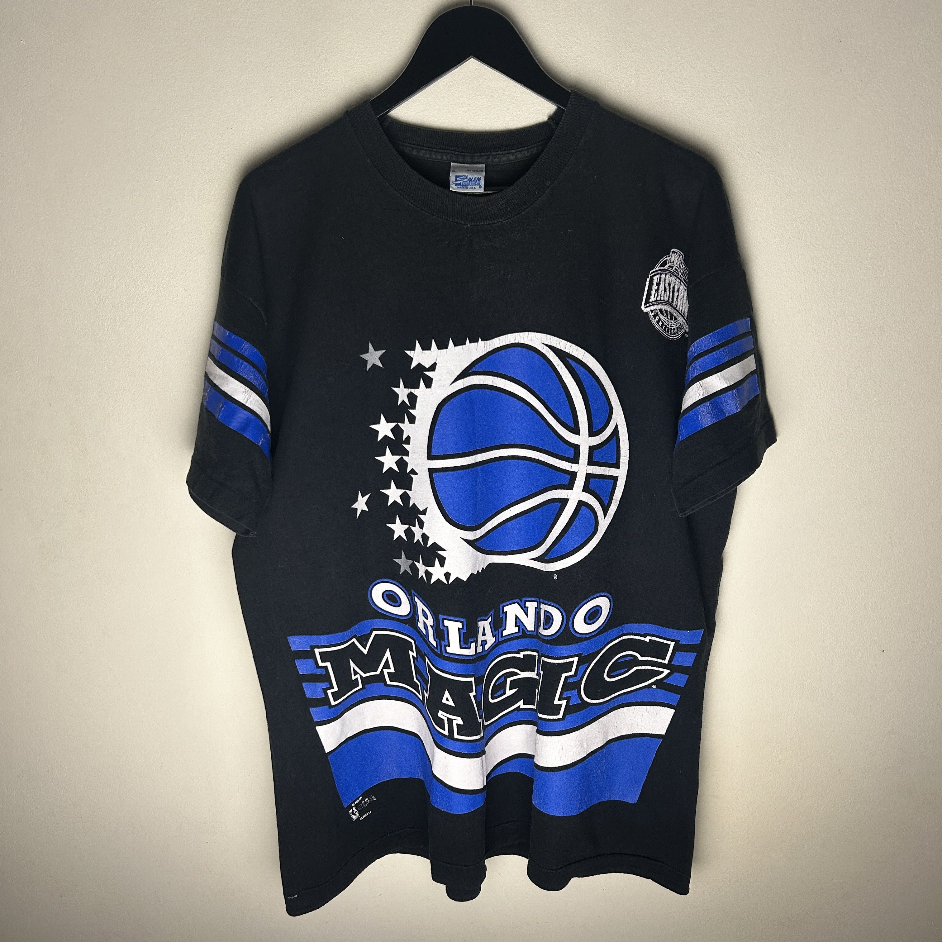 NBA Vintage Orlando Magic Allover Print 90's NBA T-shirt Size US XL / EU 56 / 4 - 1 Thumbnail